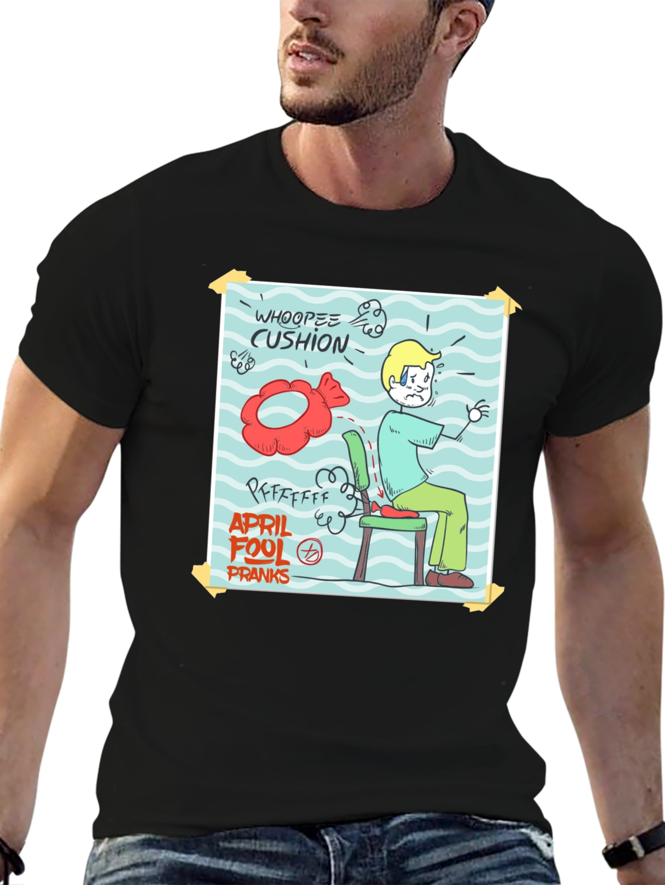 Whoopee Cushion Gag Gift T-Shirt