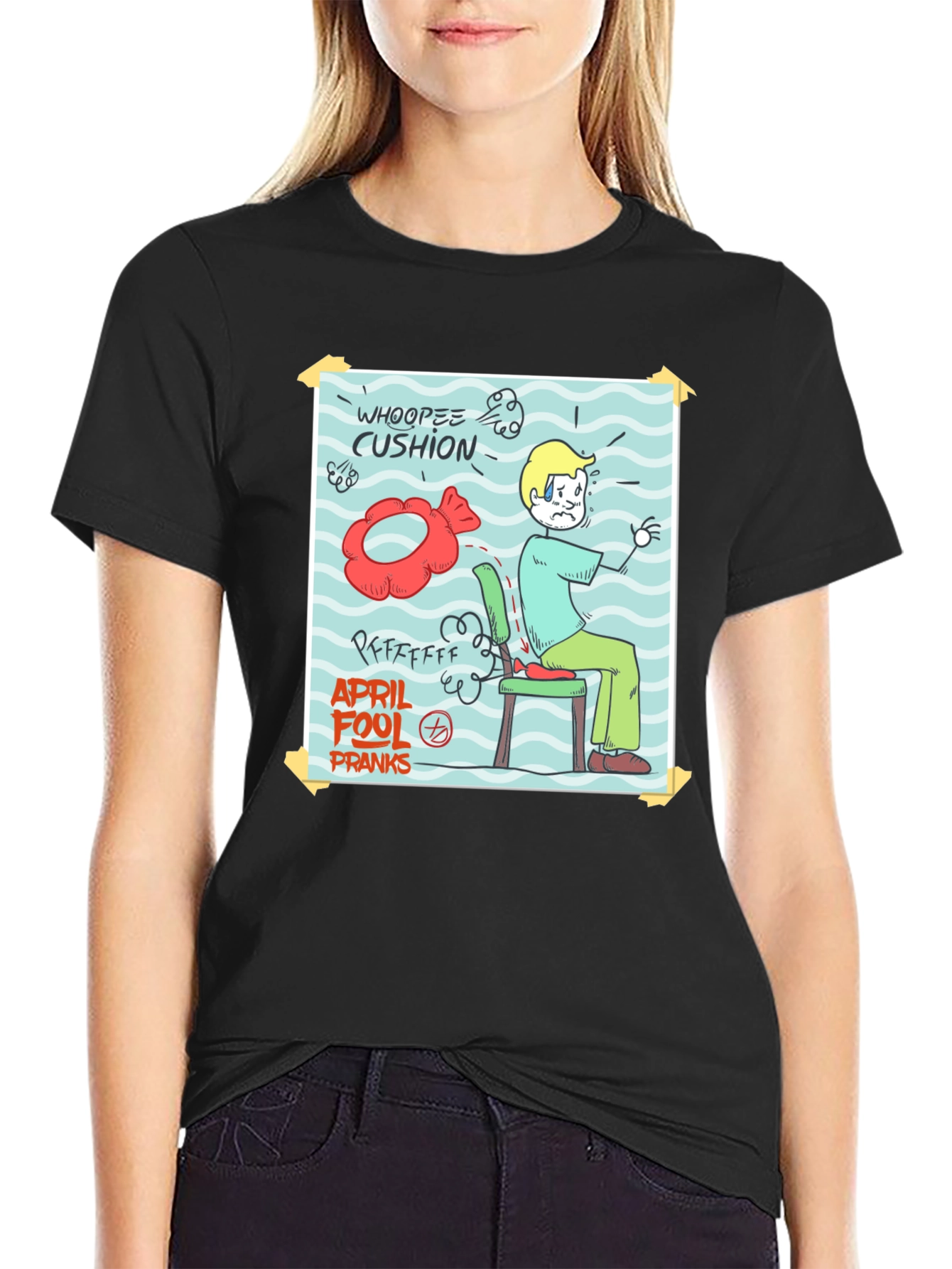 Whoopee Cushion Gag Gift T-Shirt