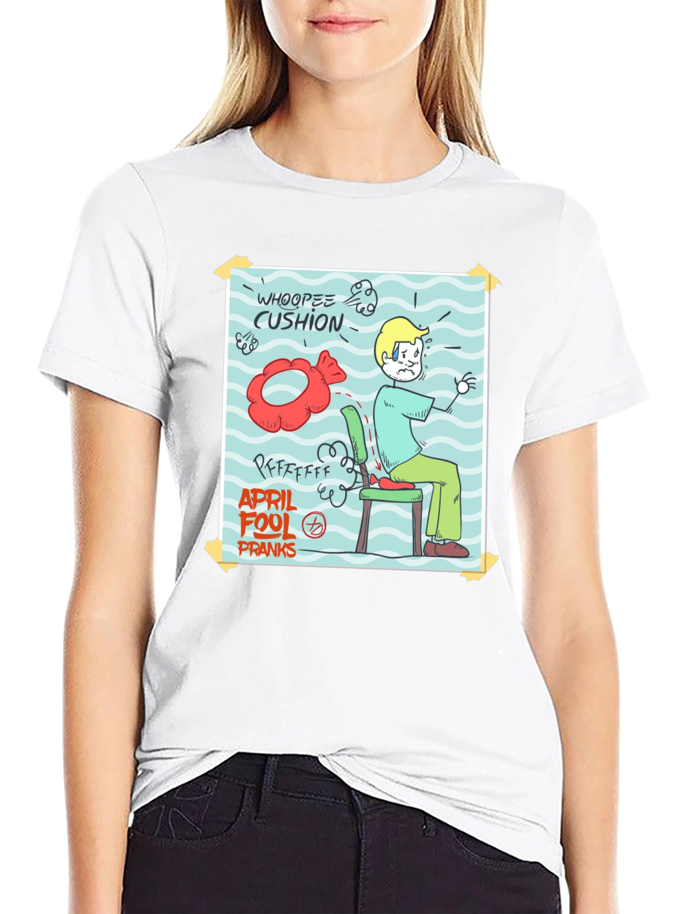 Whoopee Cushion Gag Gift T-Shirt