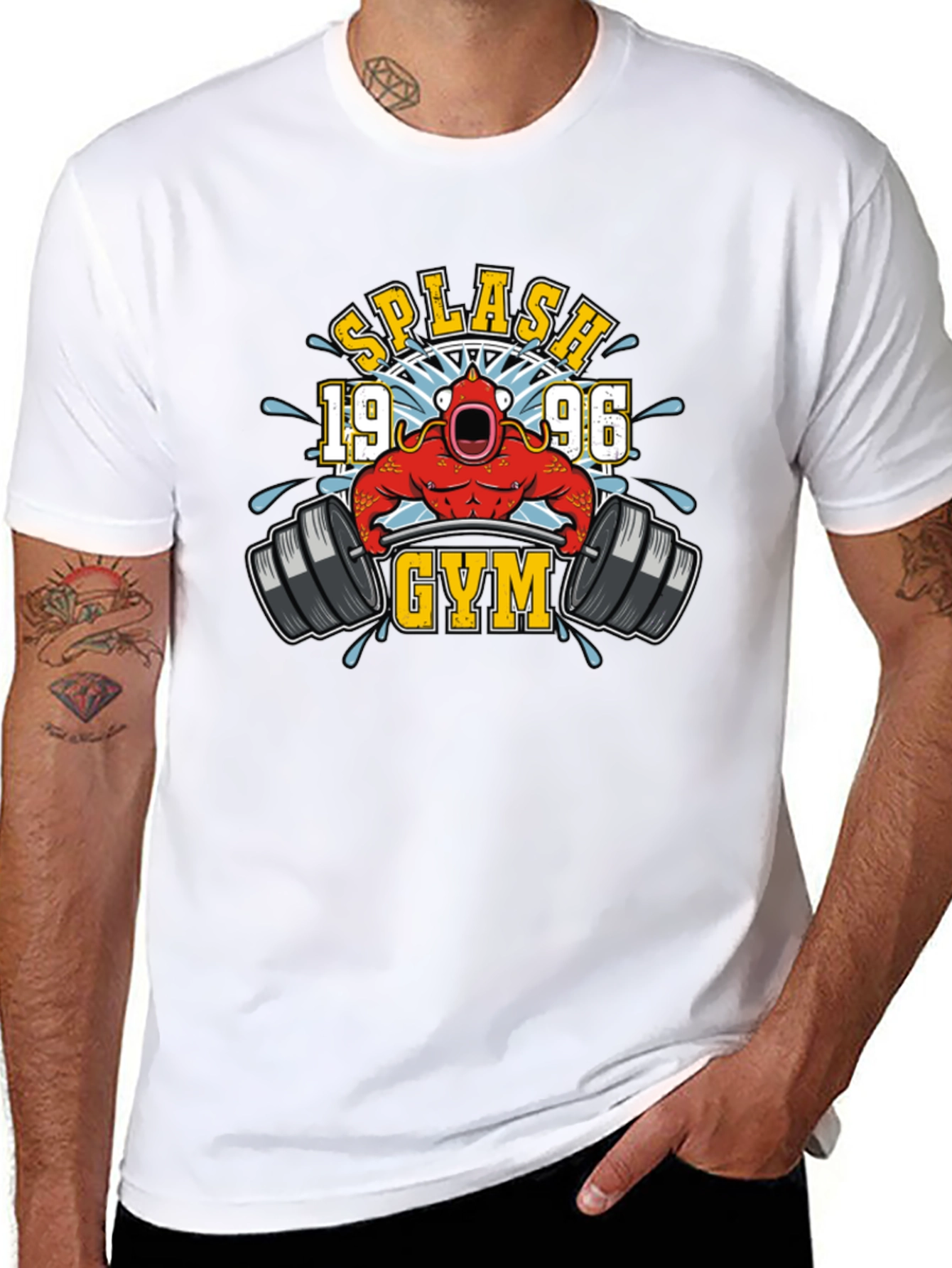 Splash Gym 1996 Black T-Shirt