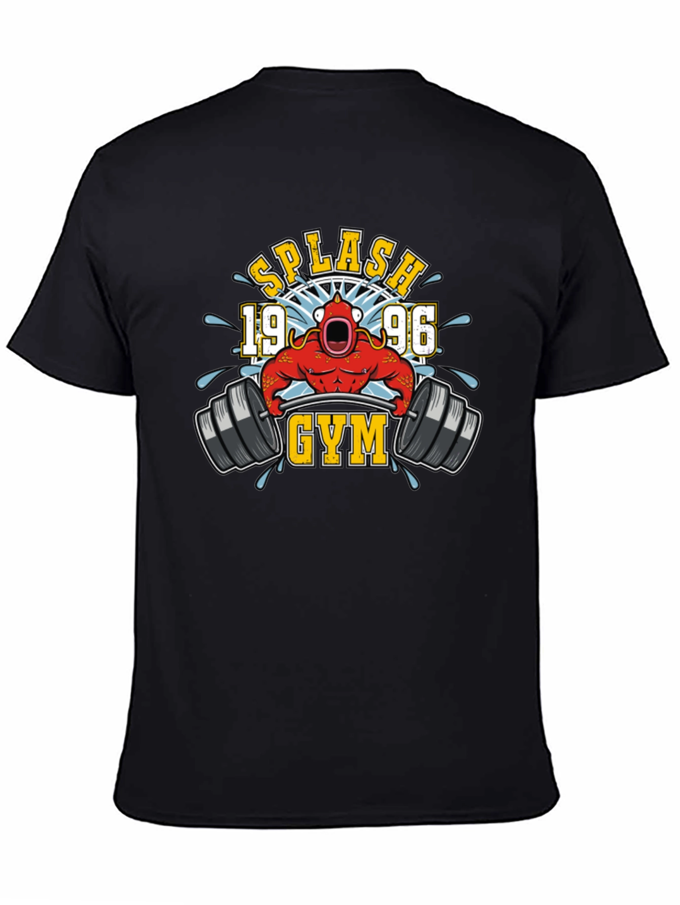 Splash Gym 1996 Black T-Shirt