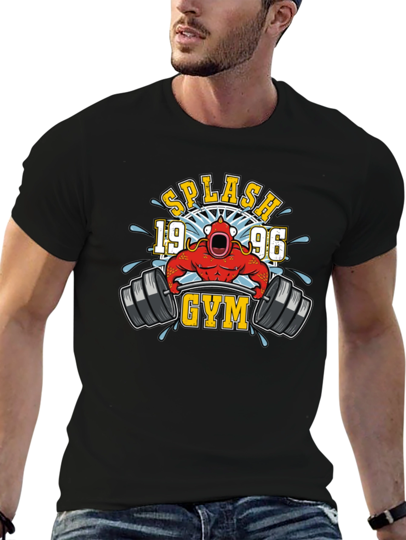 Splash Gym 1996 Black T-Shirt