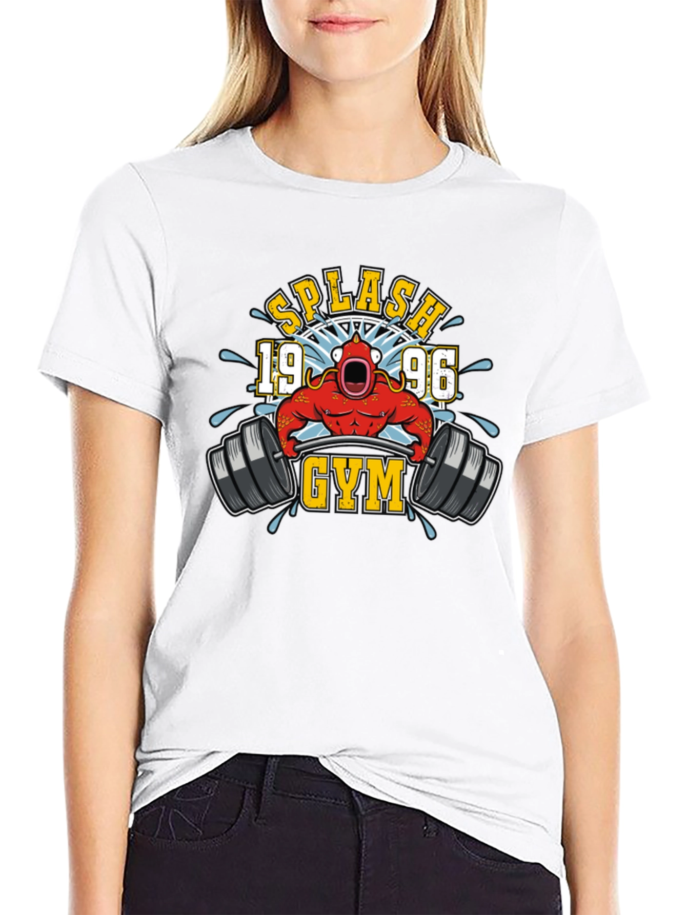 Splash Gym 1996 Black T-Shirt