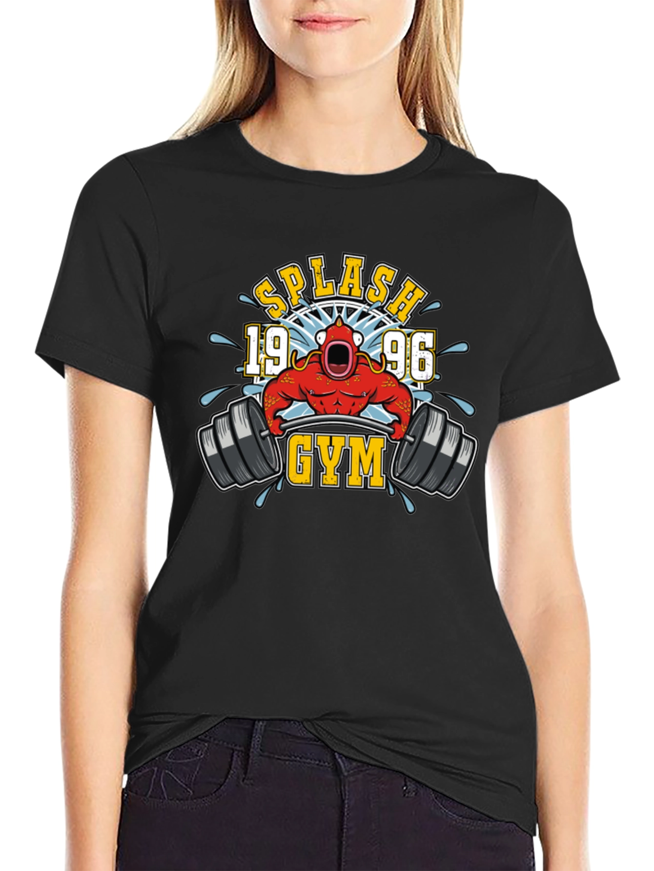 Splash Gym 1996 Black T-Shirt