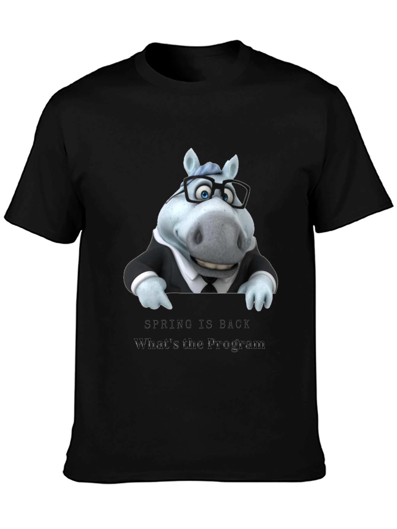 Funny Horse Spring T-Shirt