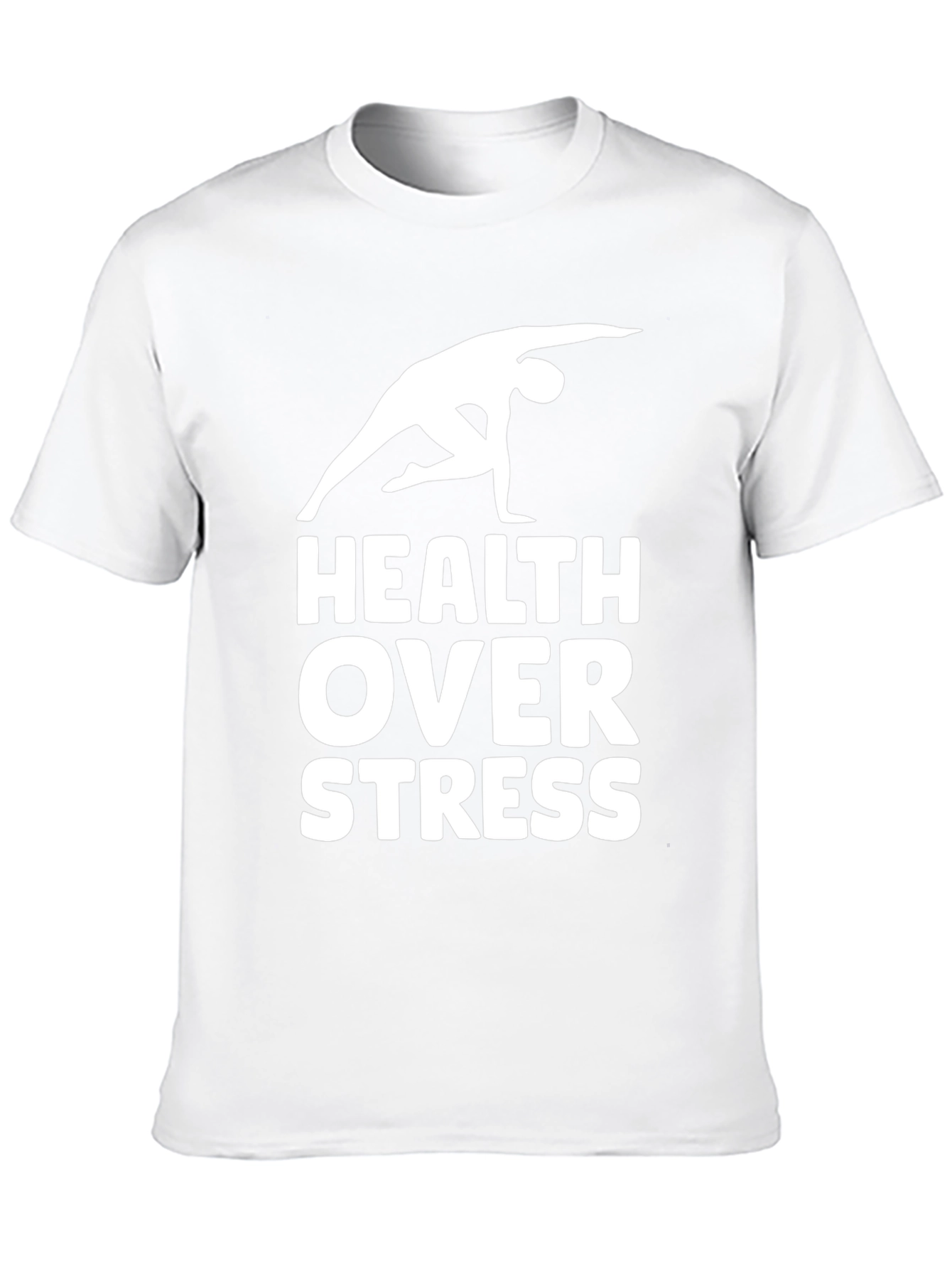 Health Over Stress Graphic Tee