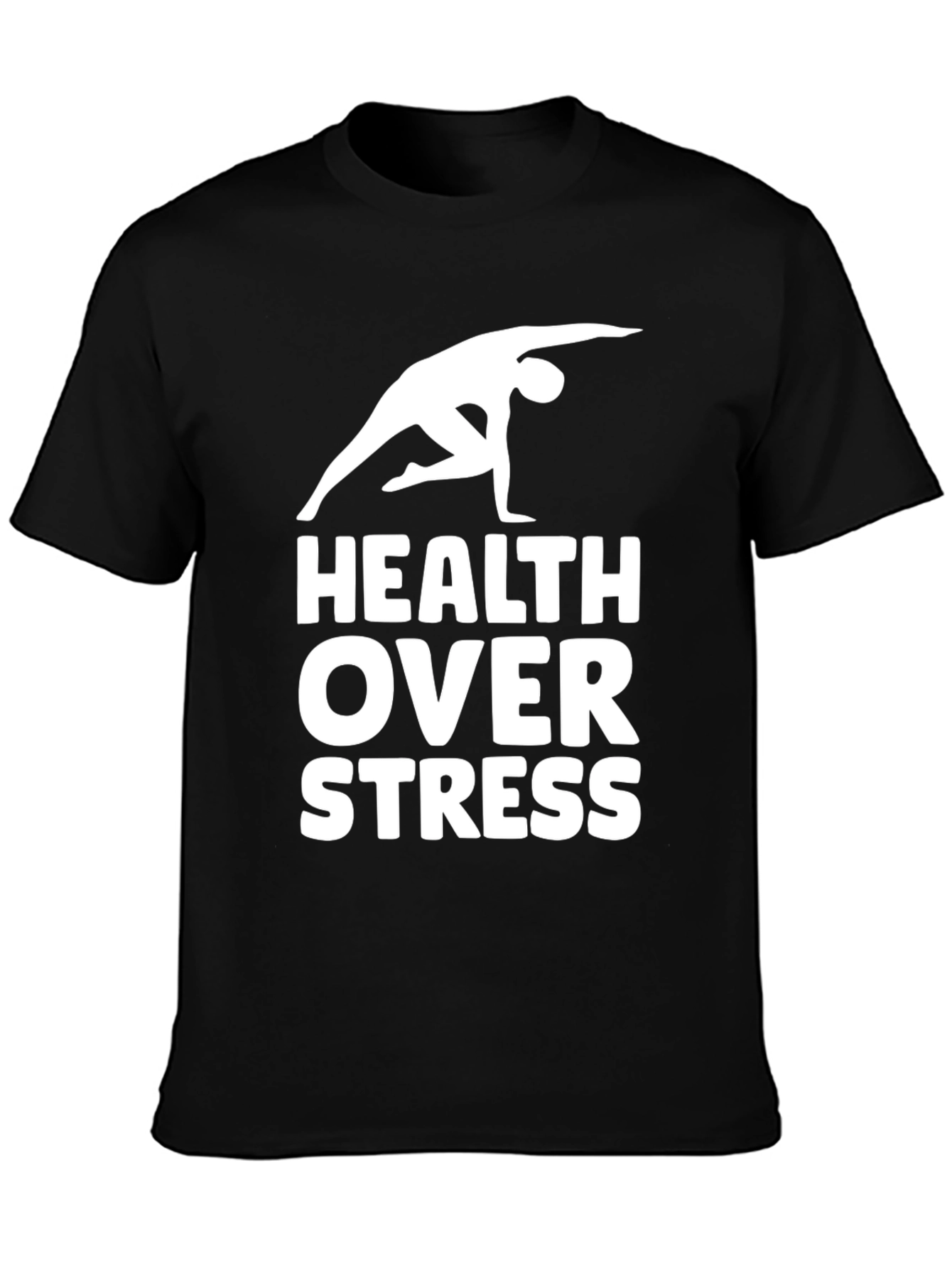Health Over Stress Graphic Tee