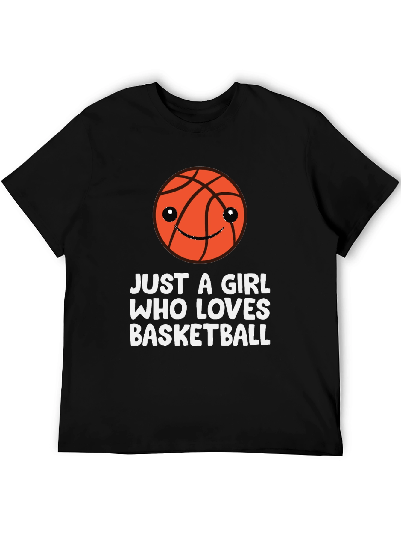 Basketball Lover T-Shirt - Just a Girl