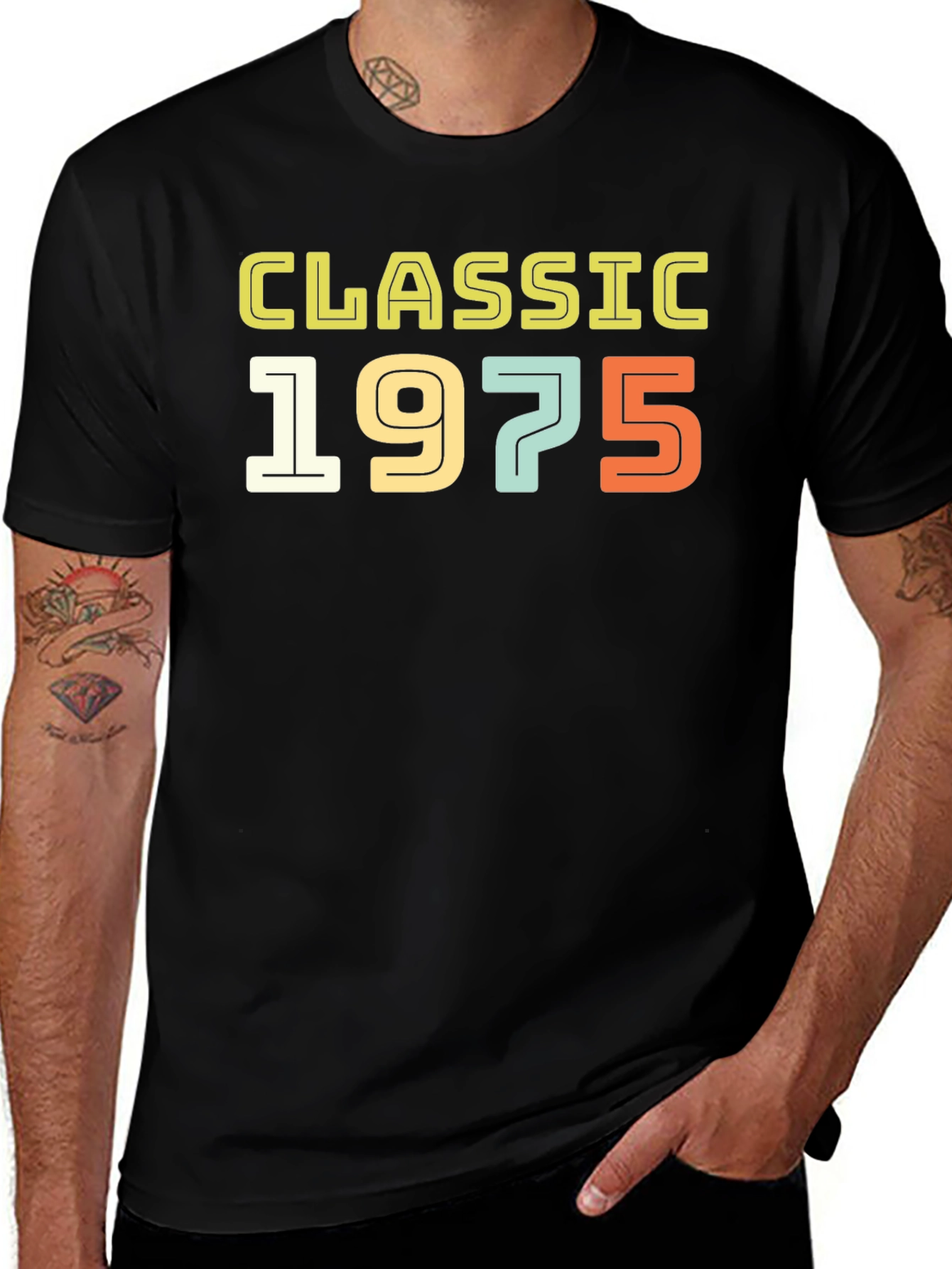Classic 1975 Retro Graphic T-Shirt