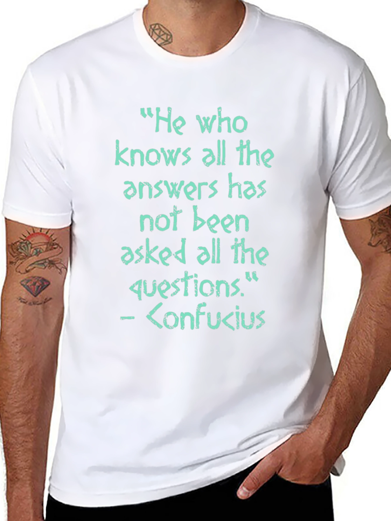 Confucius Quote T-Shirt - Wisdom Tee