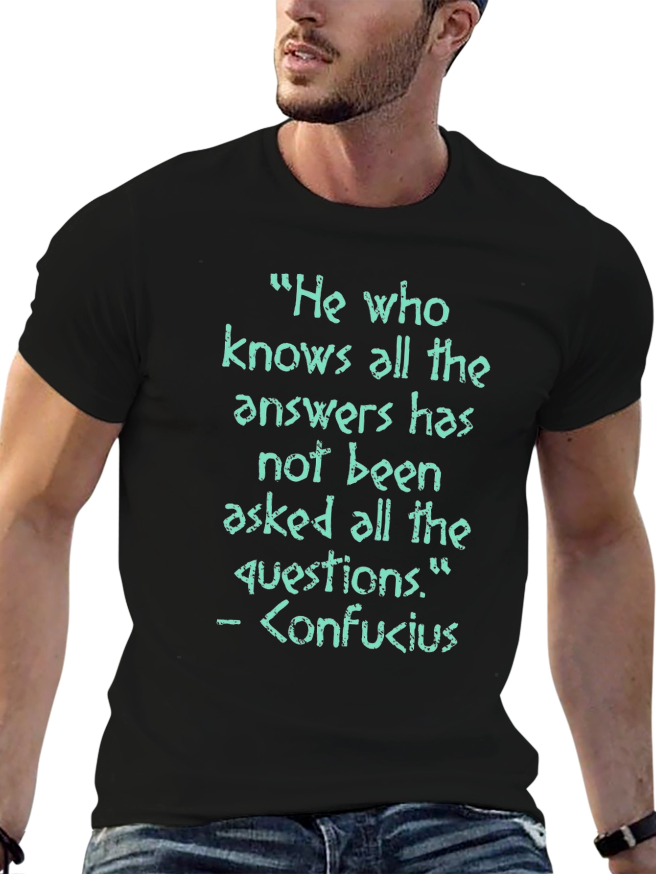 Confucius Quote T-Shirt - Wisdom Tee