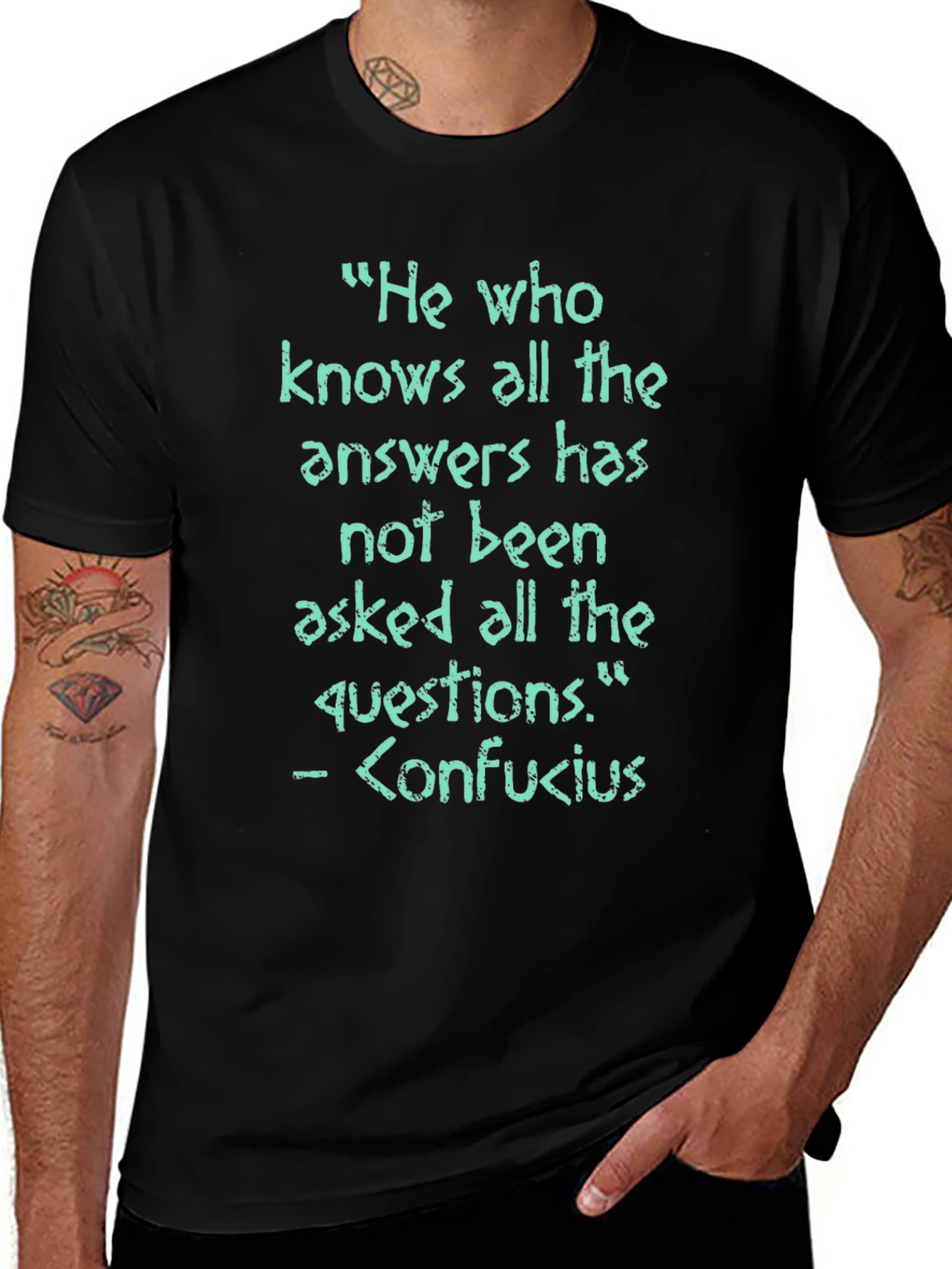 Confucius Quote T-Shirt - Wisdom Tee