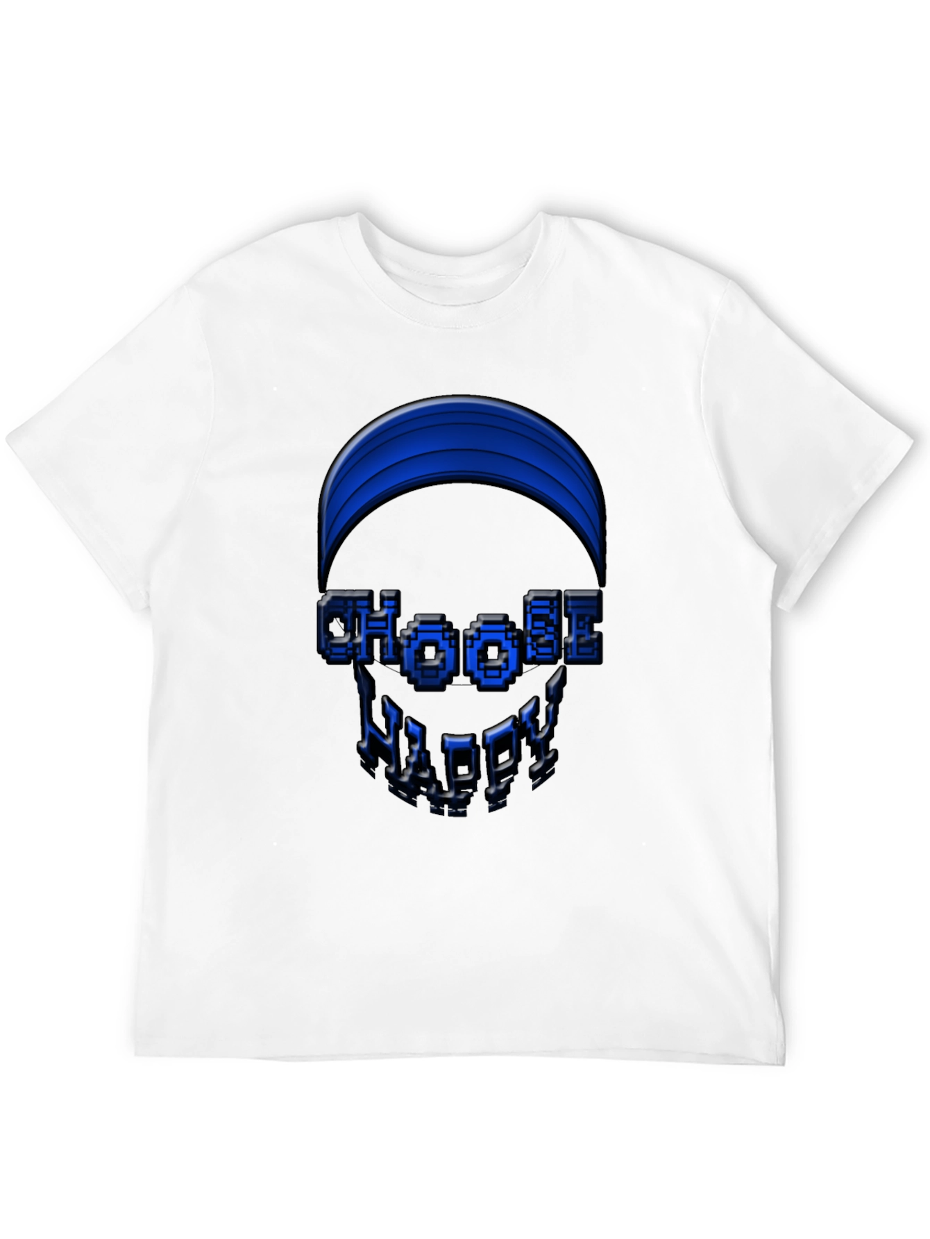 Choose Happy Graphic Tee - Black