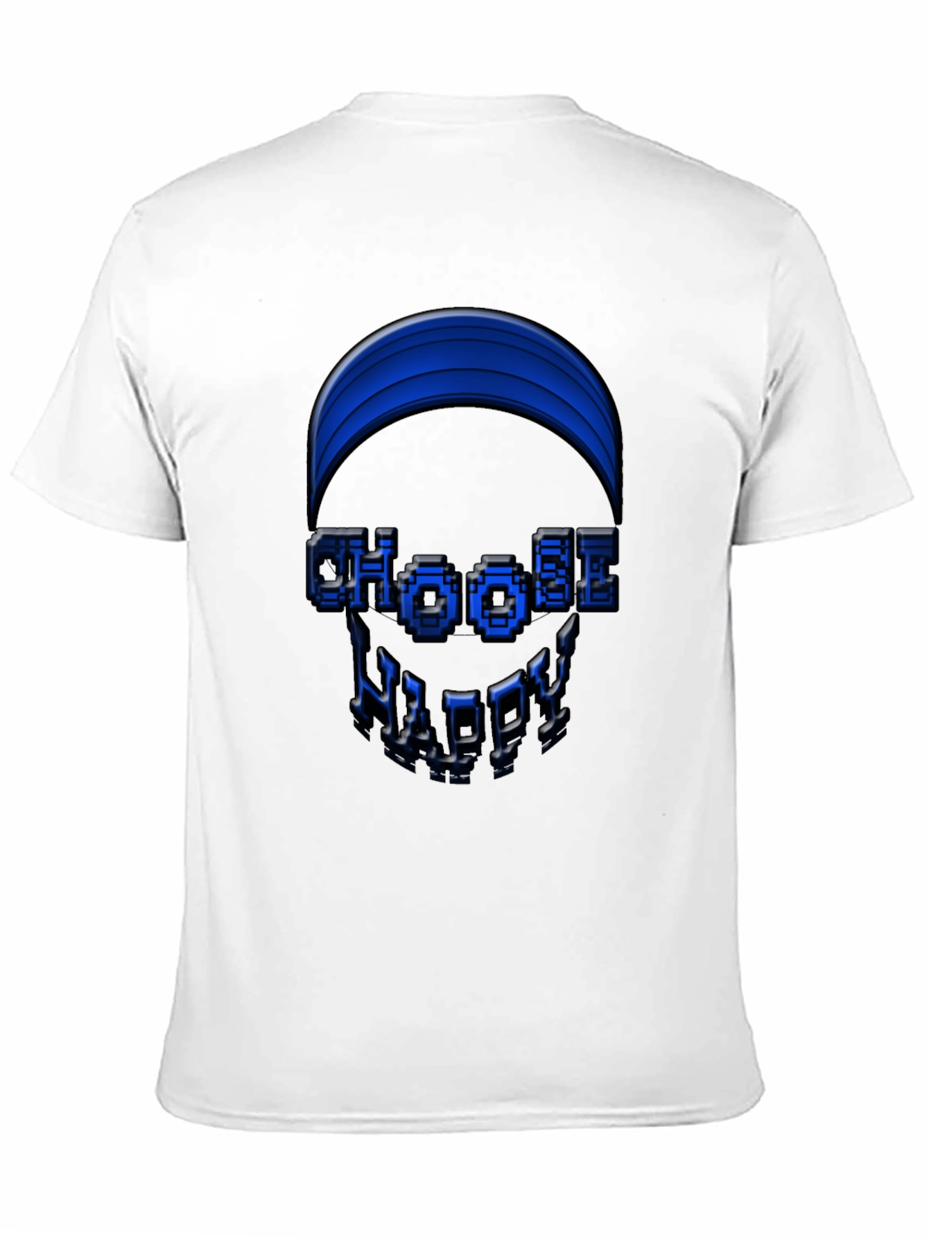 Choose Happy Graphic Tee - Black