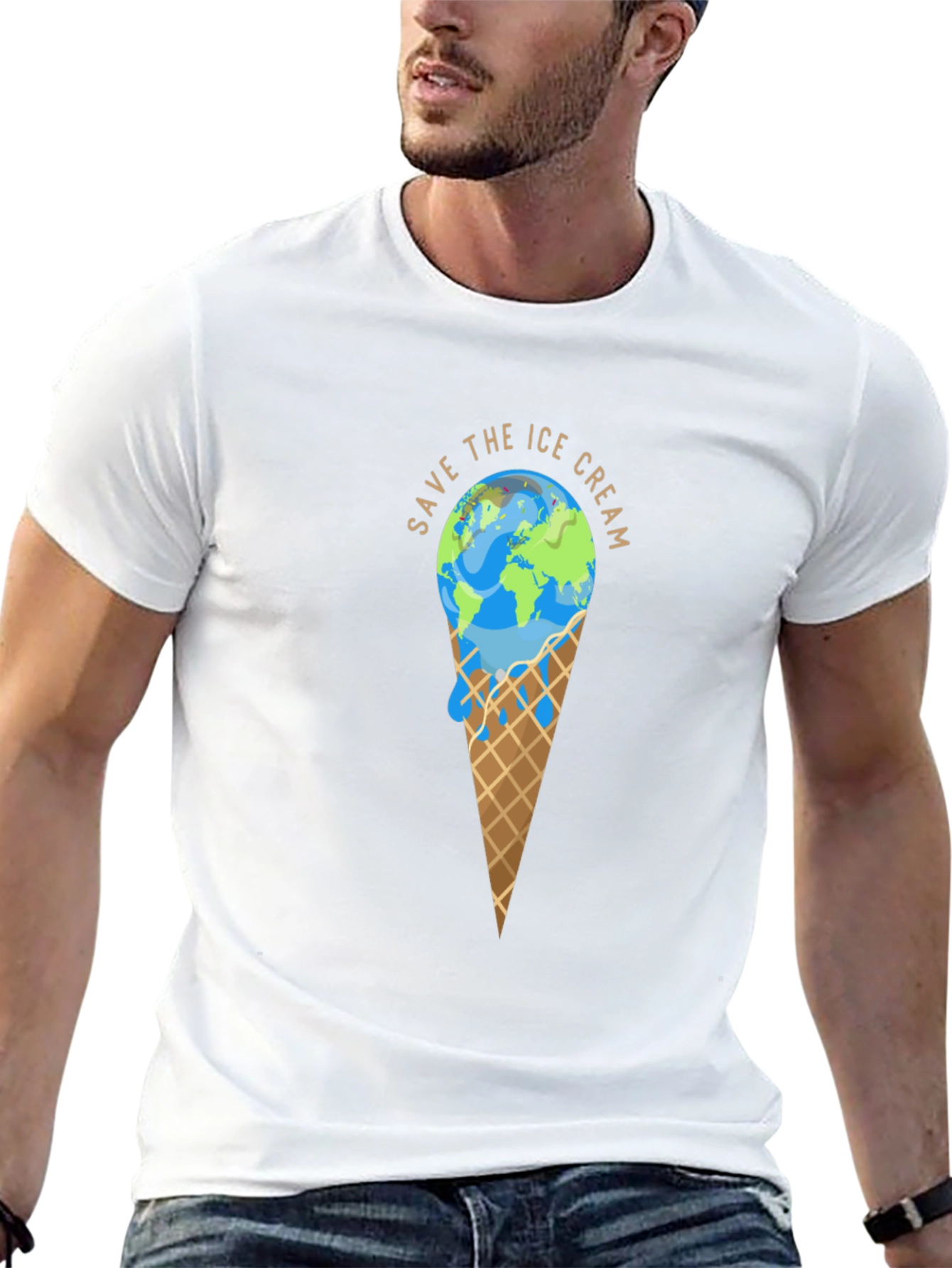 Save the Ice Cream Earth T-Shirt