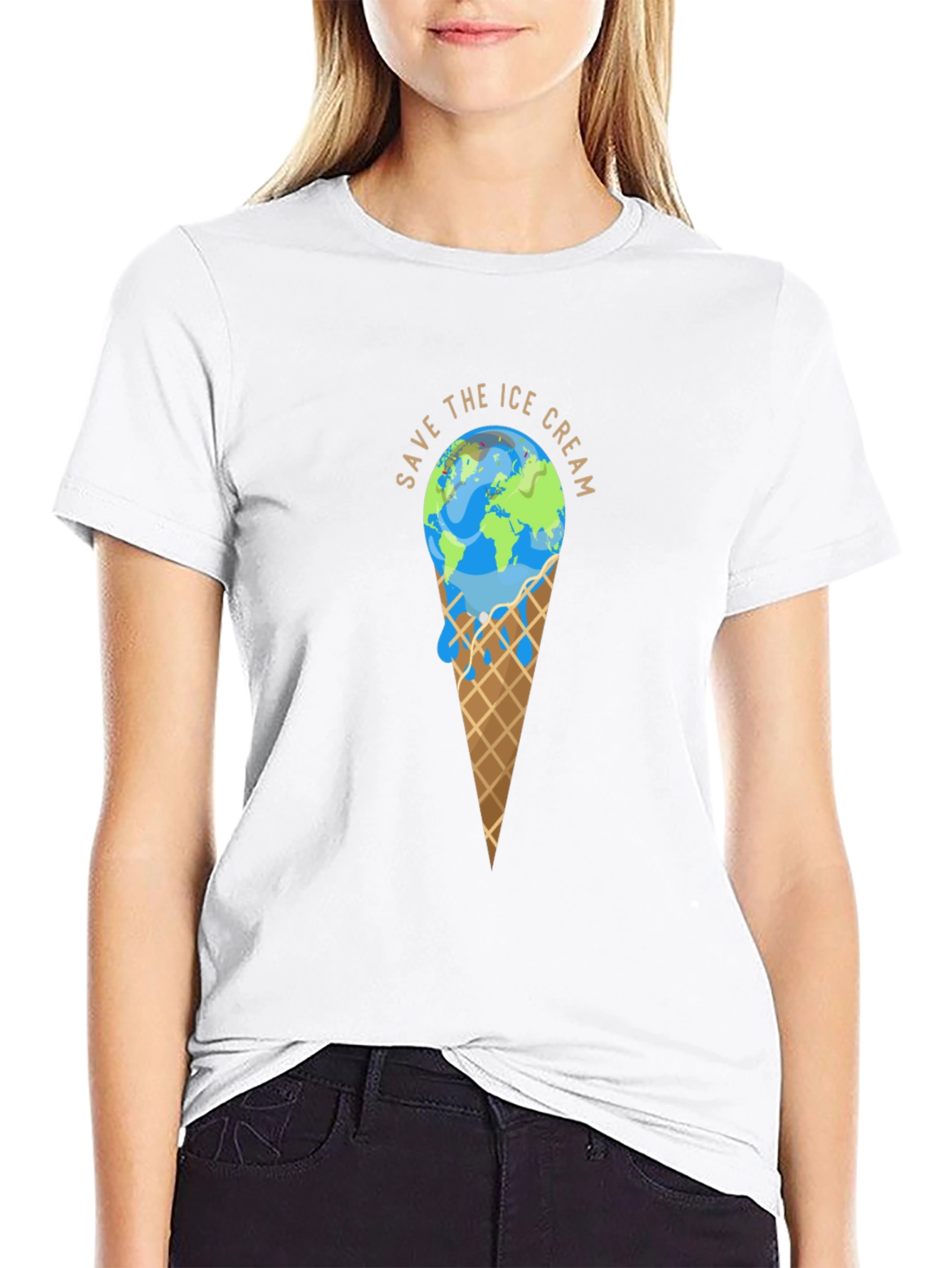 Save the Ice Cream Earth T-Shirt