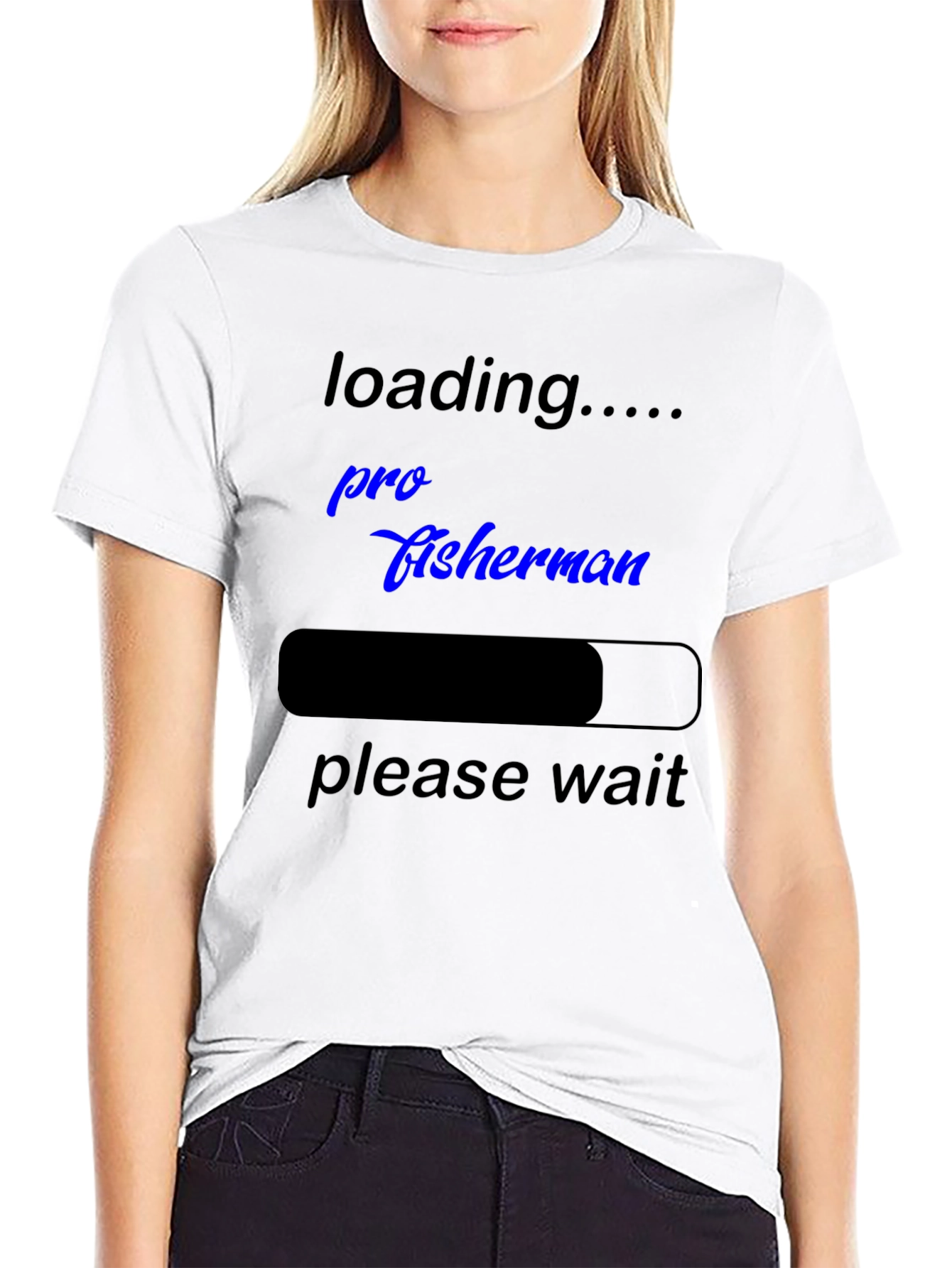 Loading Pro Fisherman Black T-Shirt