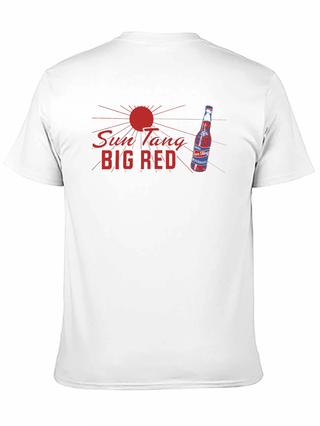 Sun Tang Big Red T-Shirt - Retro Graphic Tee