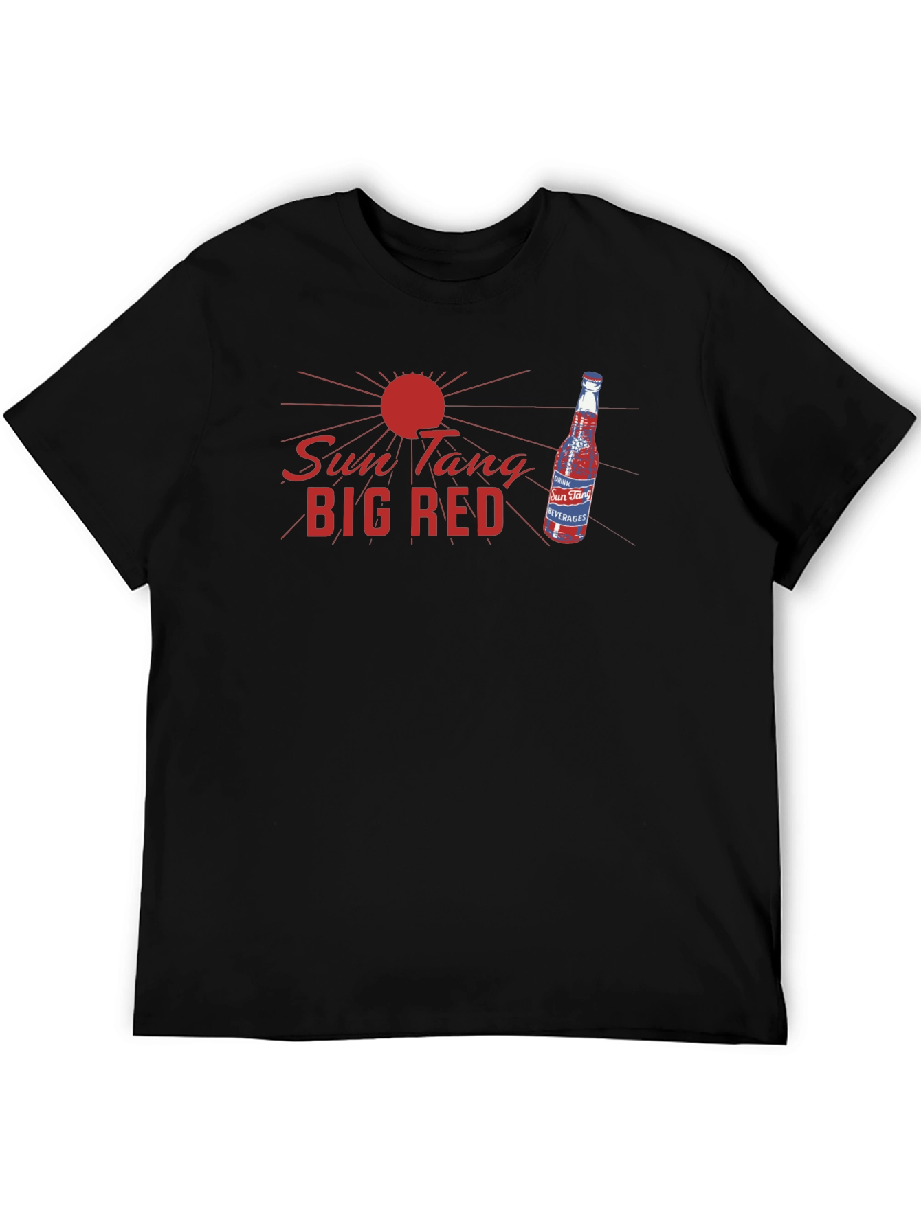 Sun Tang Big Red T-Shirt - Retro Graphic Tee