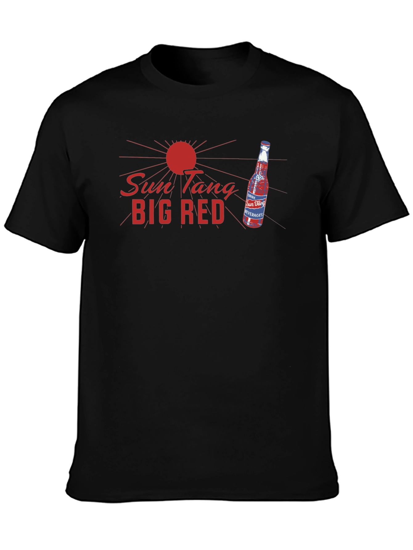 Sun Tang Big Red T-Shirt - Retro Graphic Tee