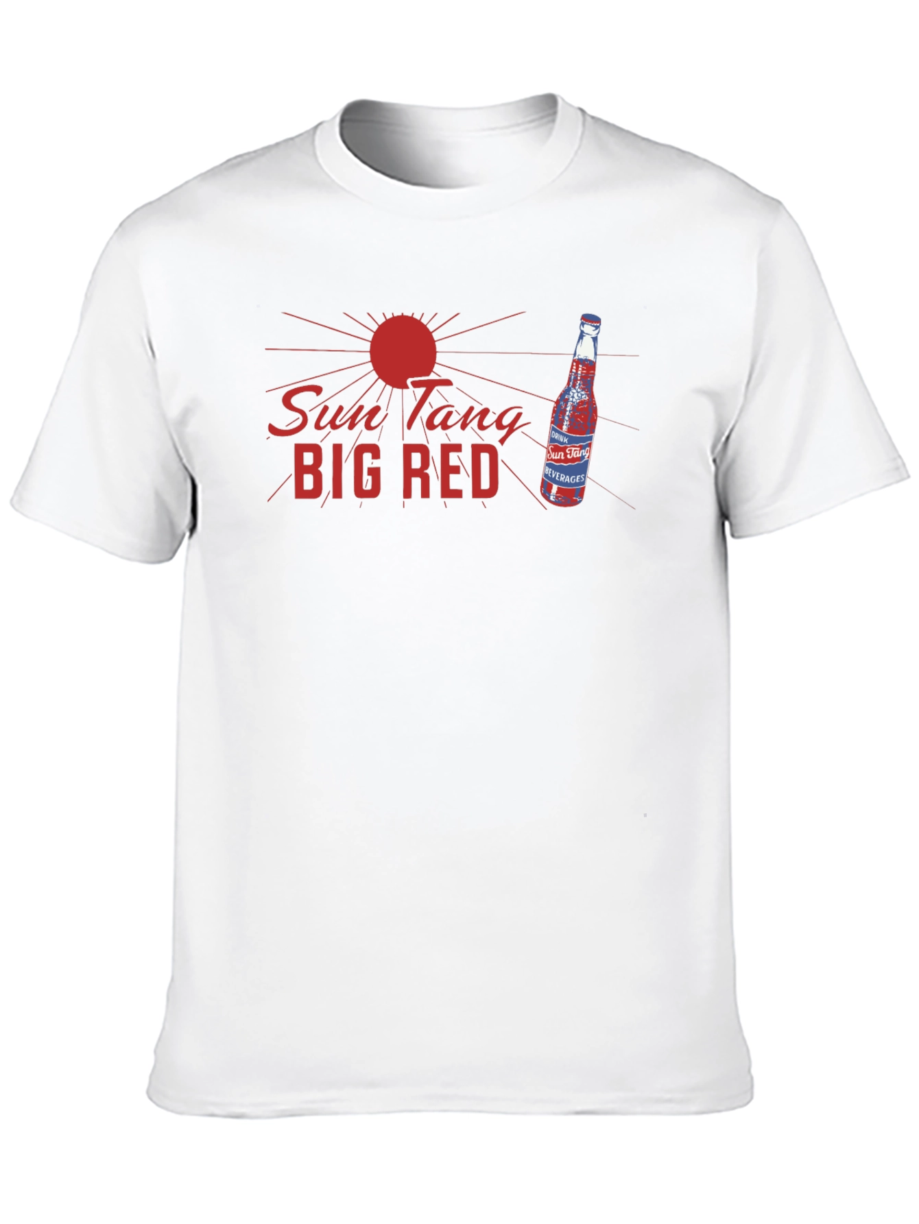 Sun Tang Big Red T-Shirt - Retro Graphic Tee