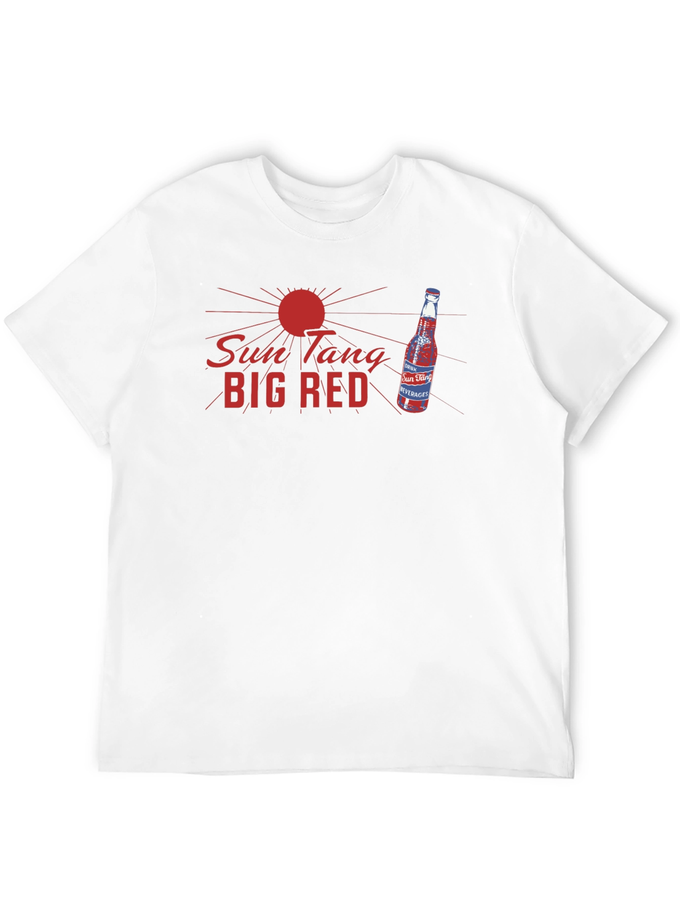 Sun Tang Big Red T-Shirt - Retro Graphic Tee