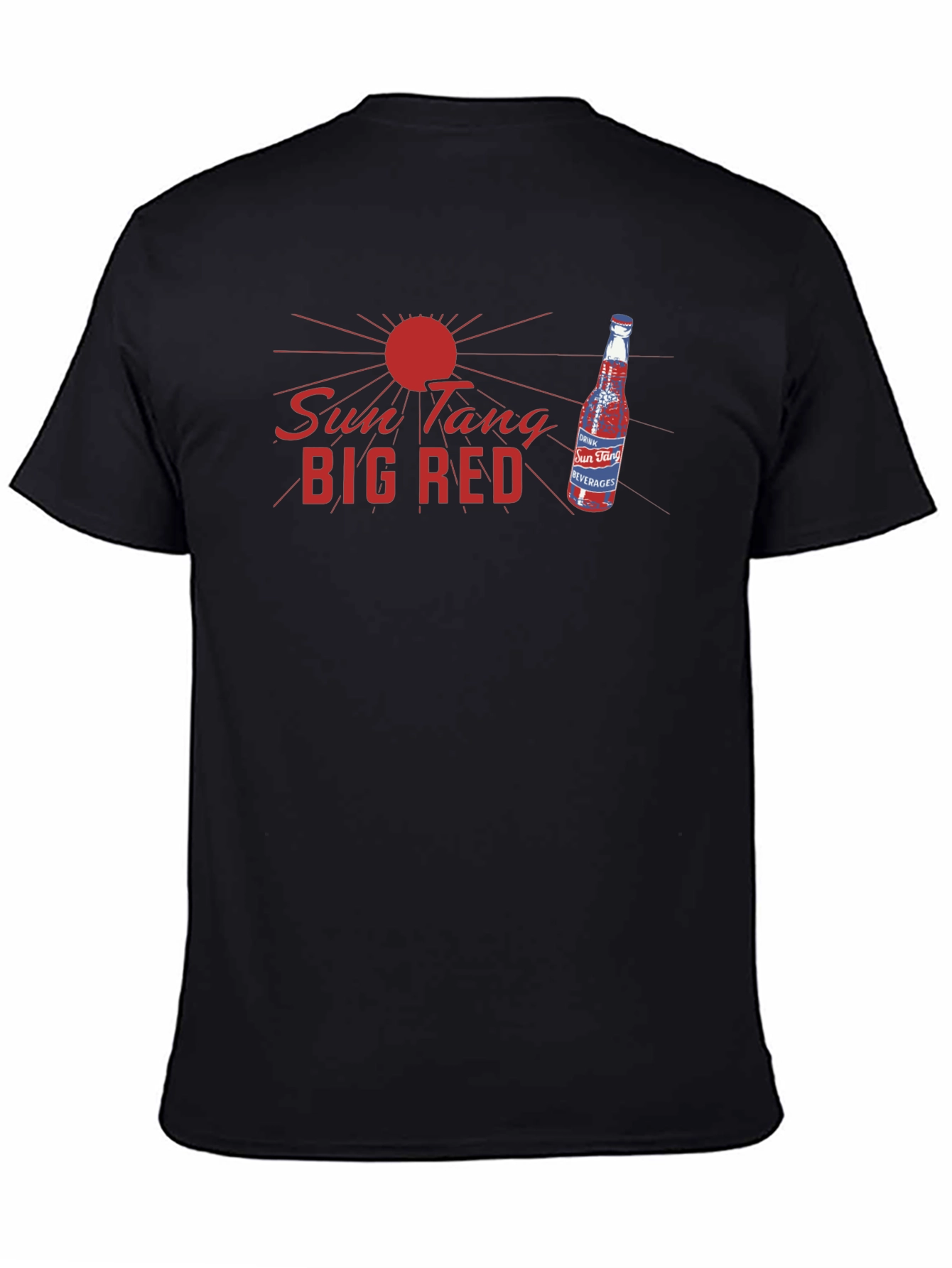 Sun Tang Big Red T-Shirt - Retro Graphic Tee