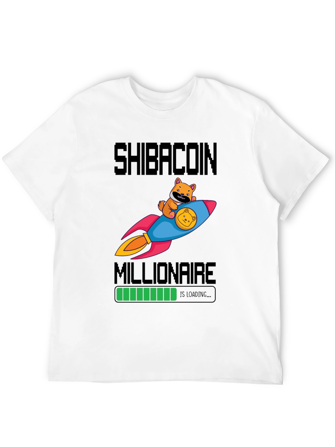 Shibacoin Millionaire Loading T-Shirt