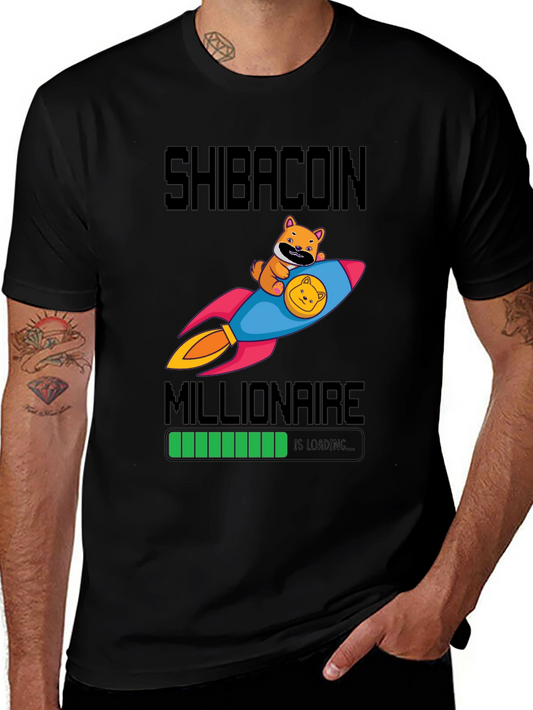 Shibacoin Millionaire Loading T-Shirt