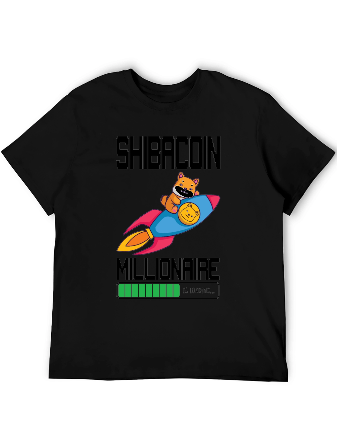 Shibacoin Millionaire Loading T-Shirt