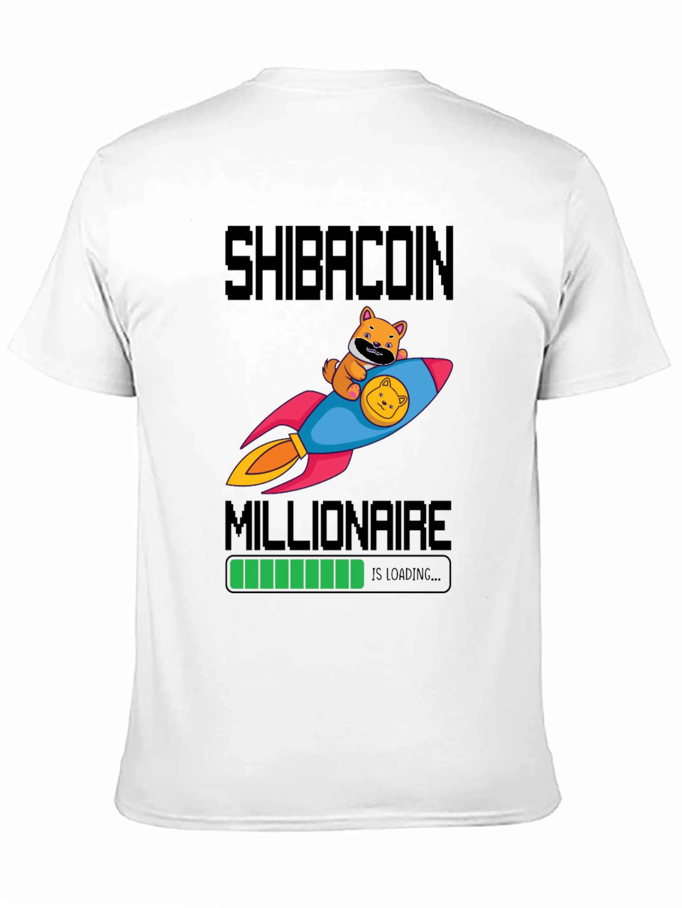 Shibacoin Millionaire Loading T-Shirt