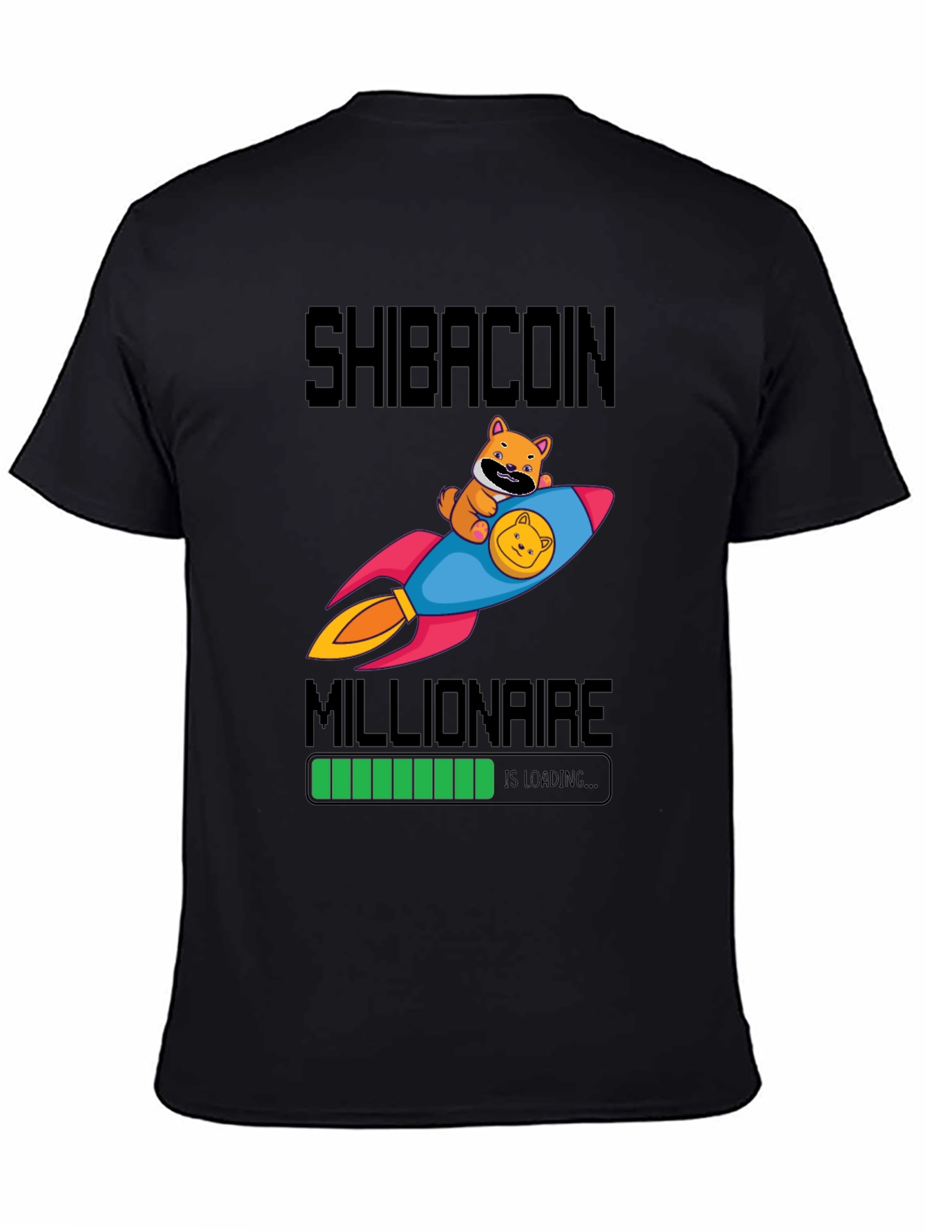 Shibacoin Millionaire Loading T-Shirt