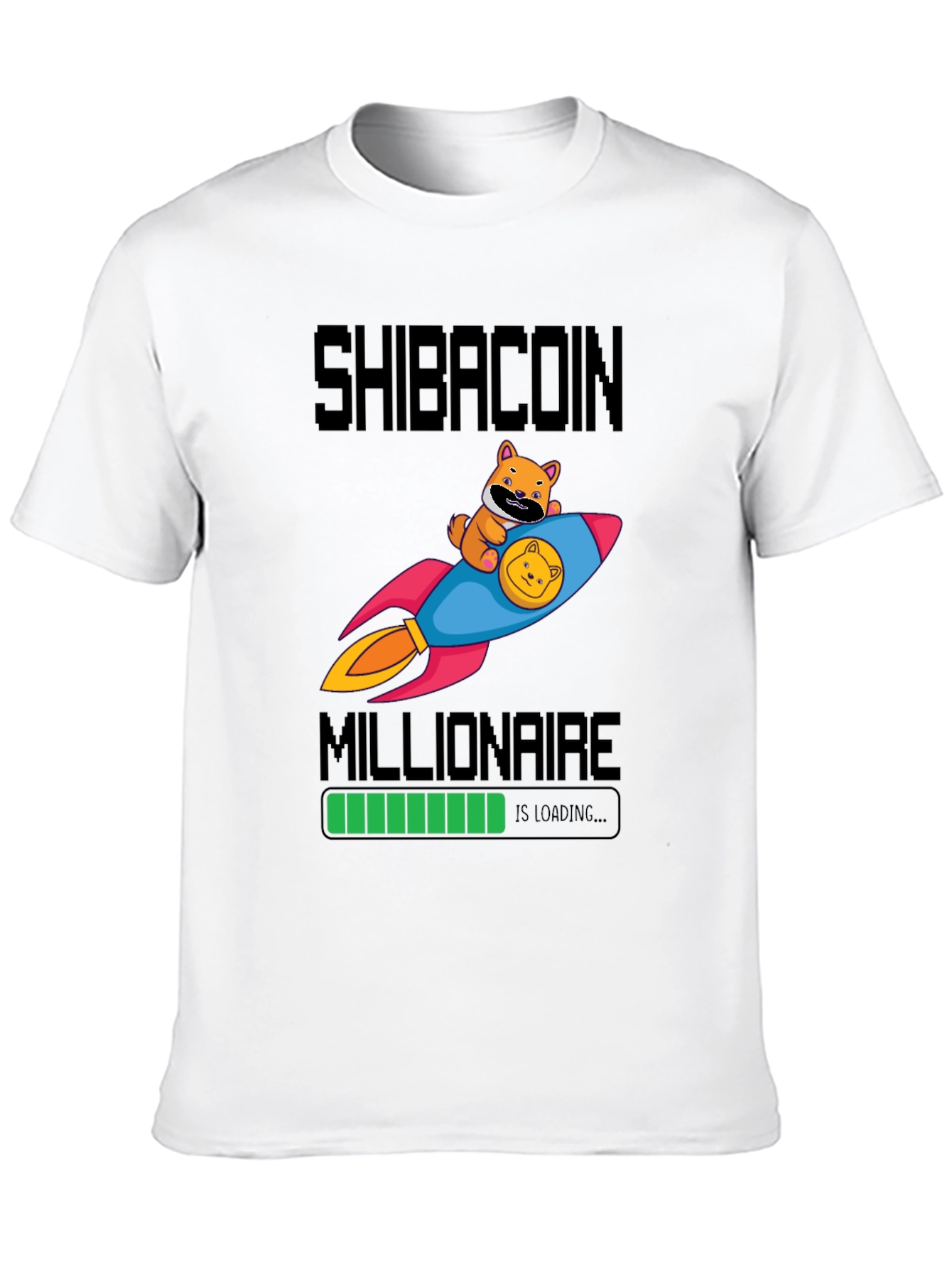 Shibacoin Millionaire Loading T-Shirt