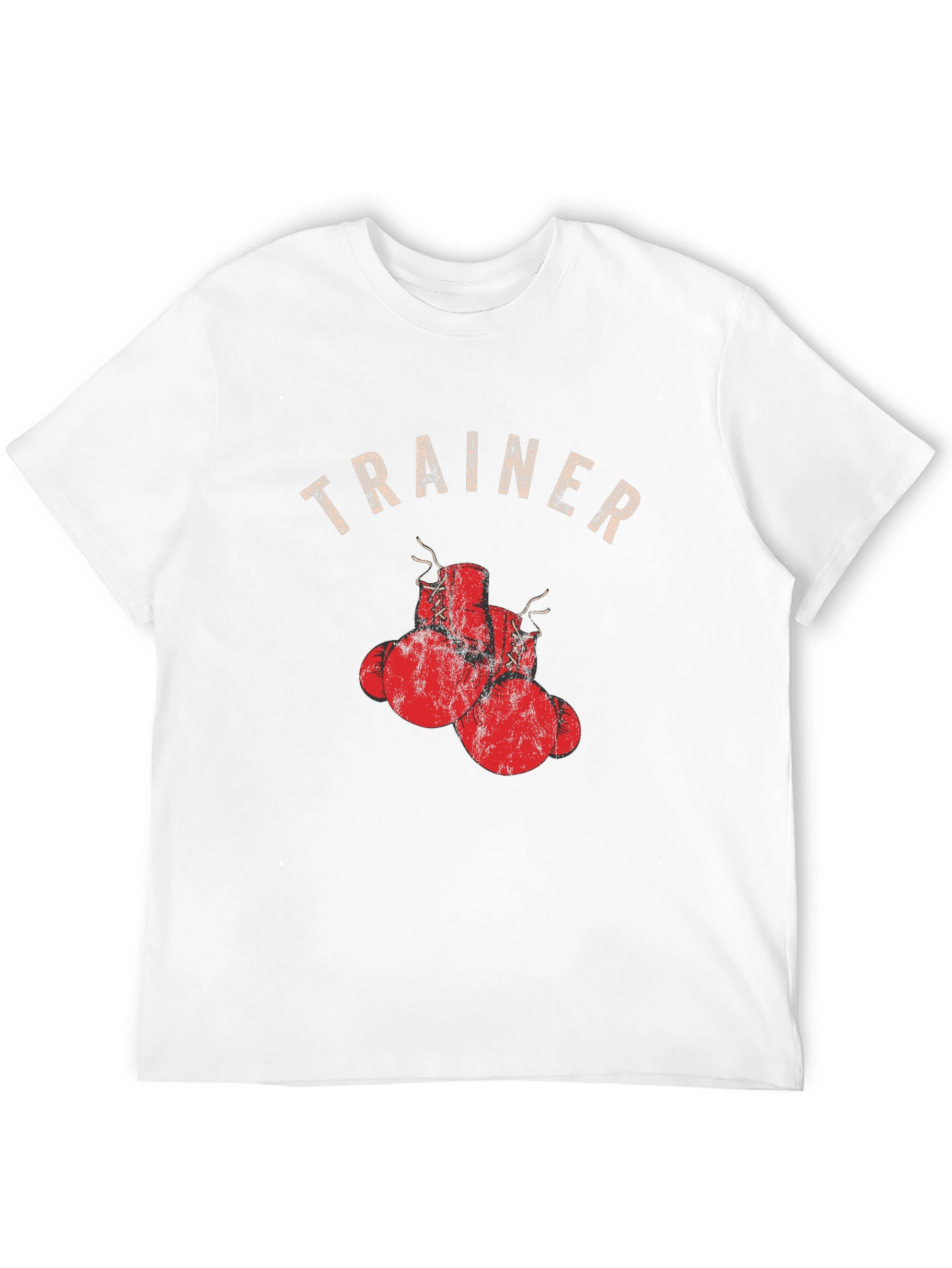 Trainer Boxing Gloves Graphic Tee - Black