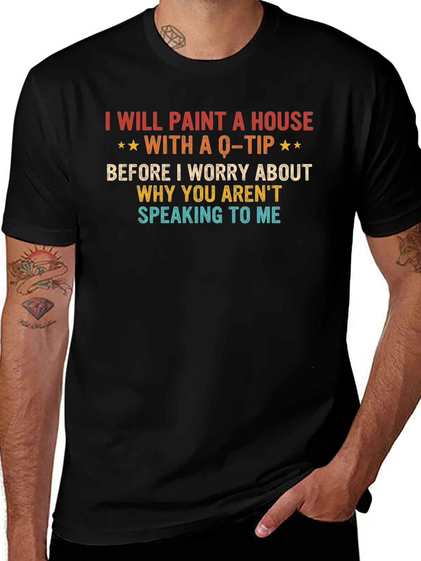 Paint a House Q-Tip Graphic Tee