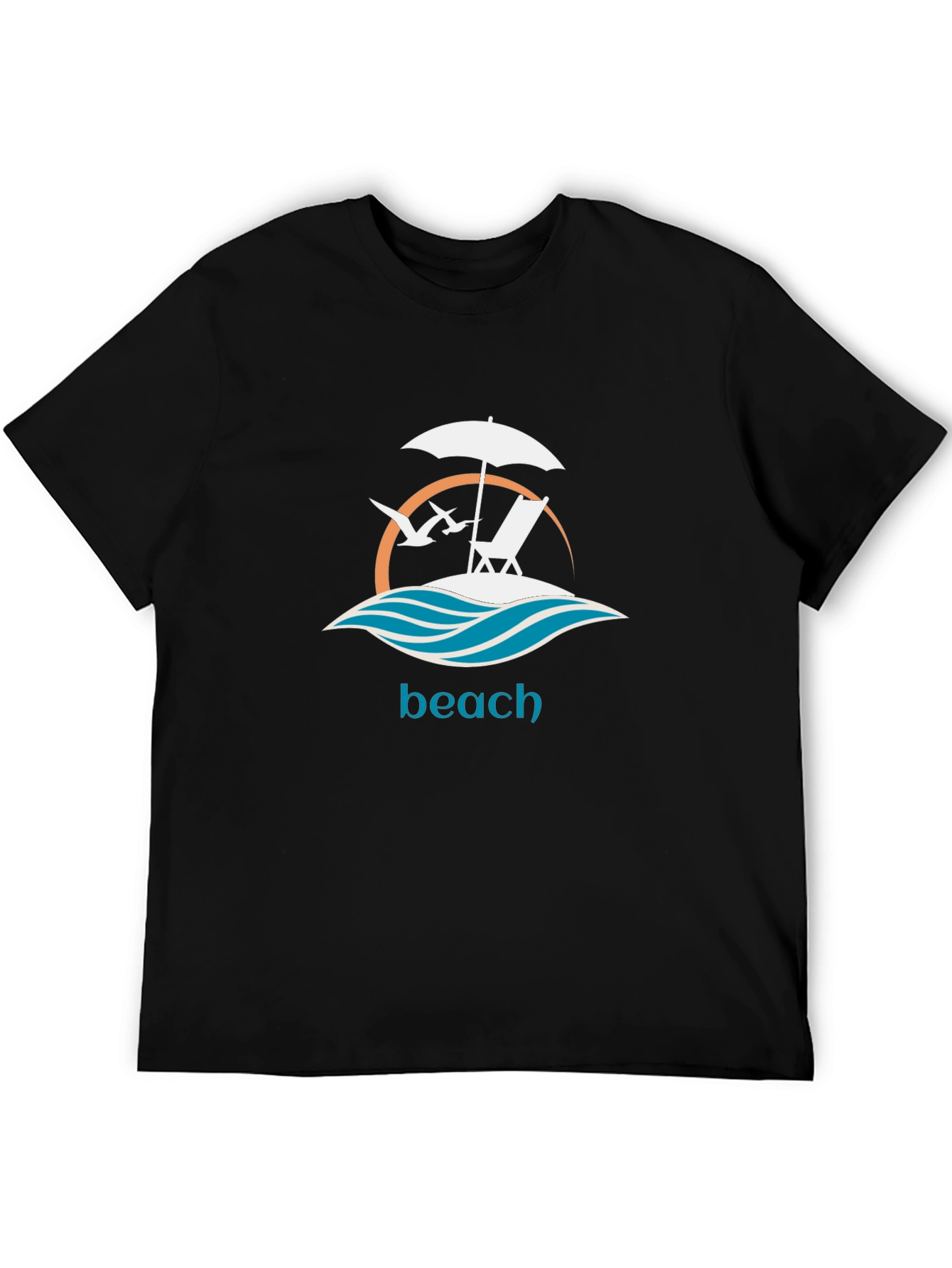 Beach Vibes Graphic Tee - Relax in Style