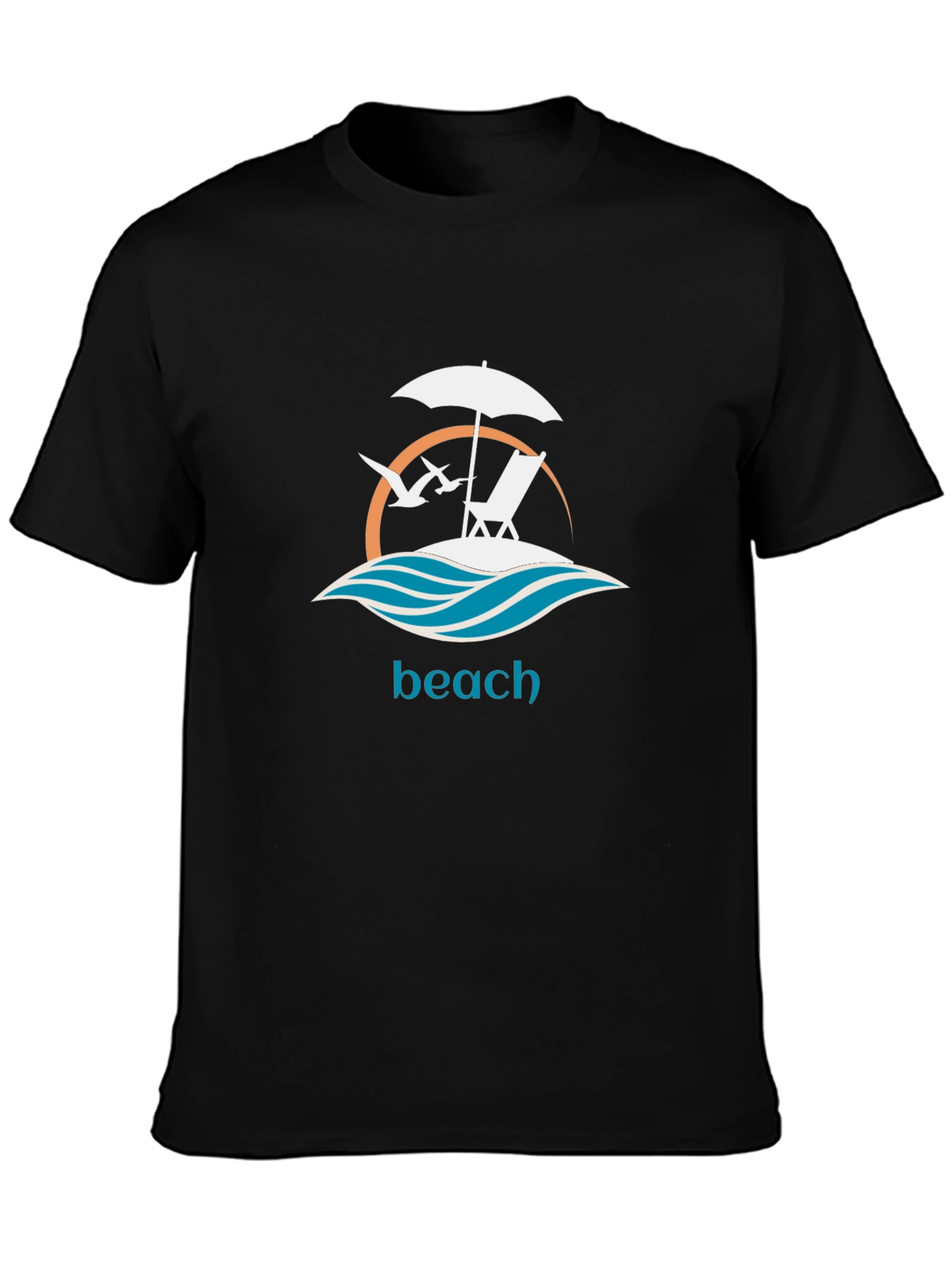 Beach Vibes Graphic Tee - Relax in Style