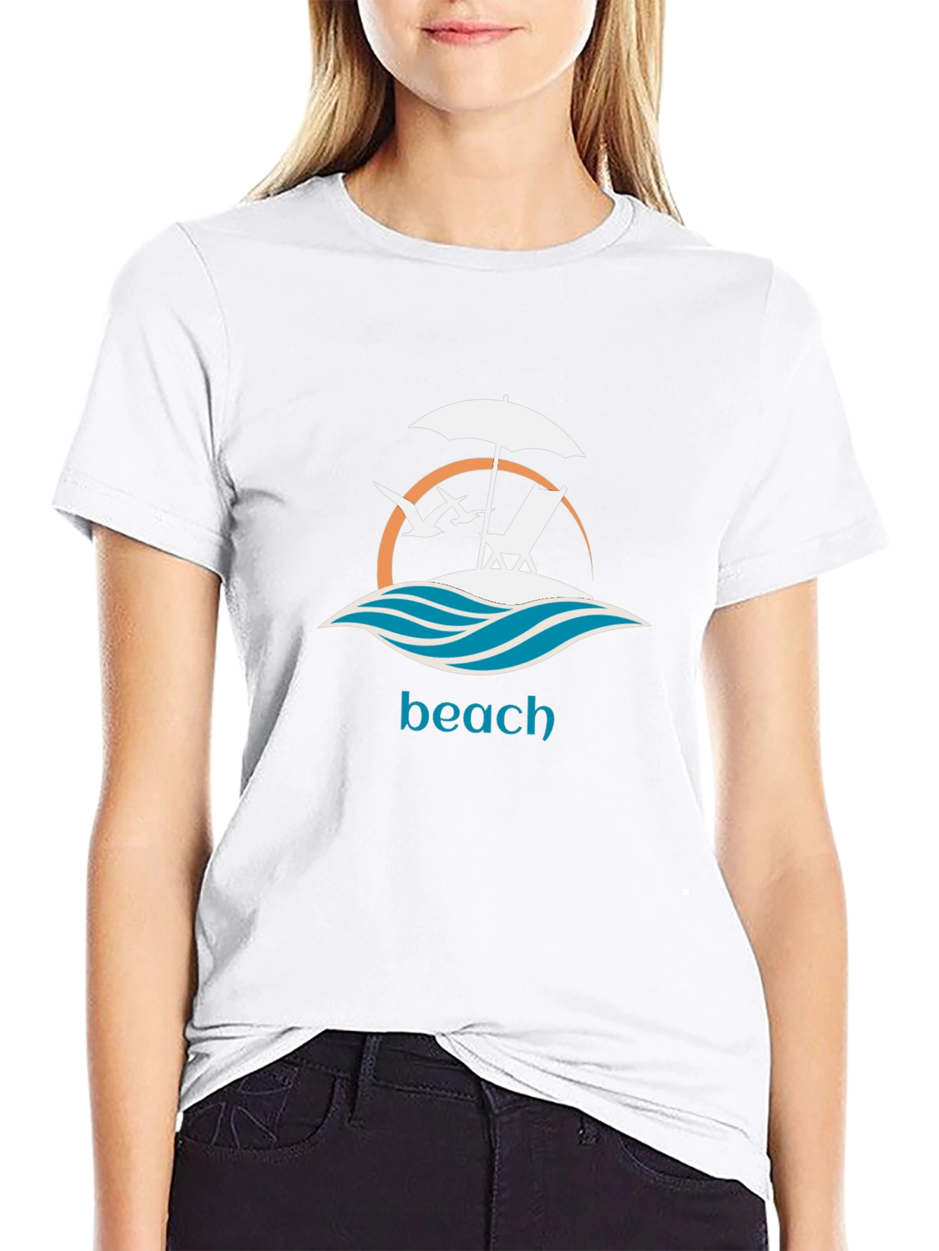 Beach Vibes Graphic Tee - Relax in Style