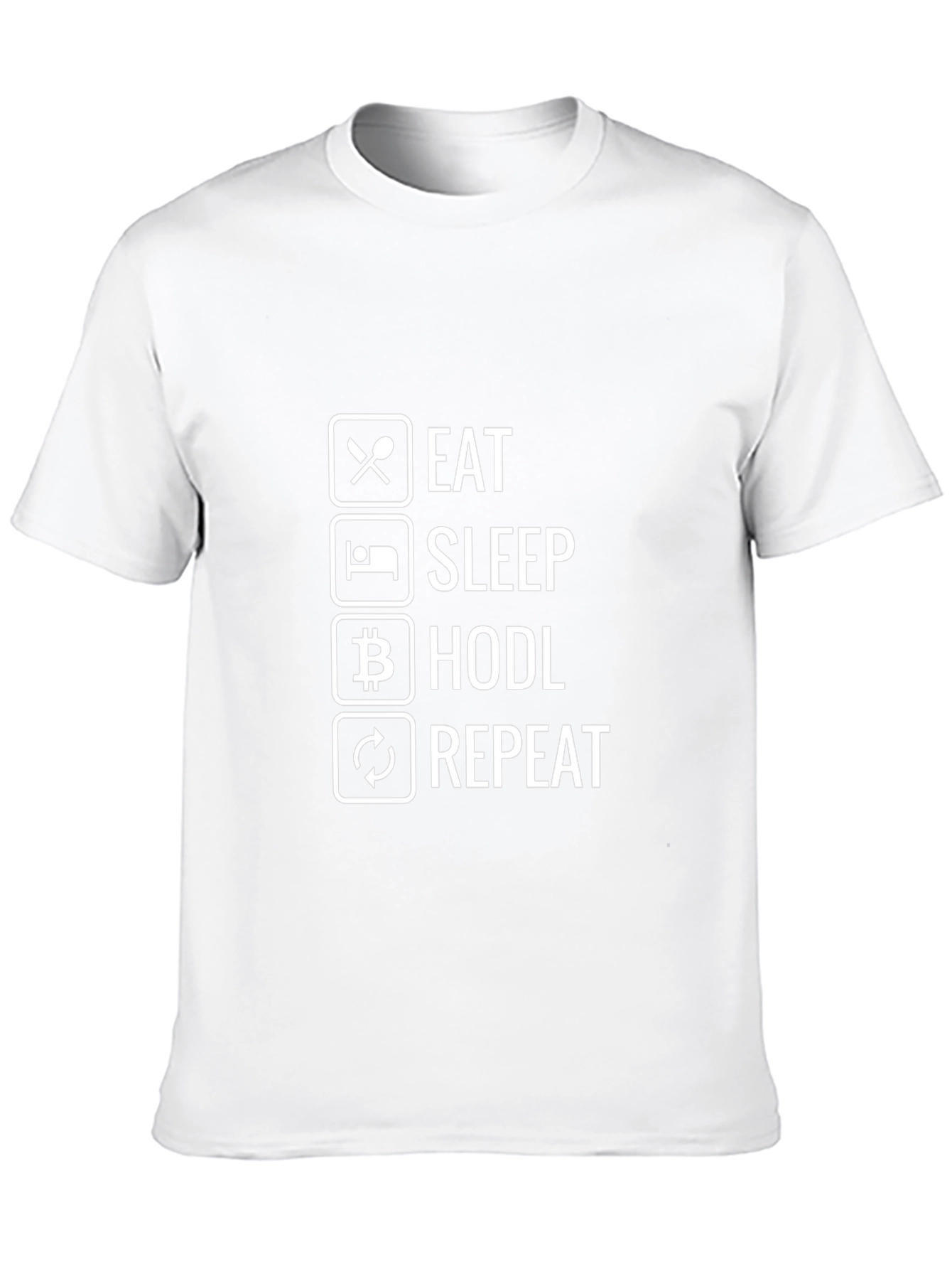 Eat Sleep HODL Repeat T-Shirt
