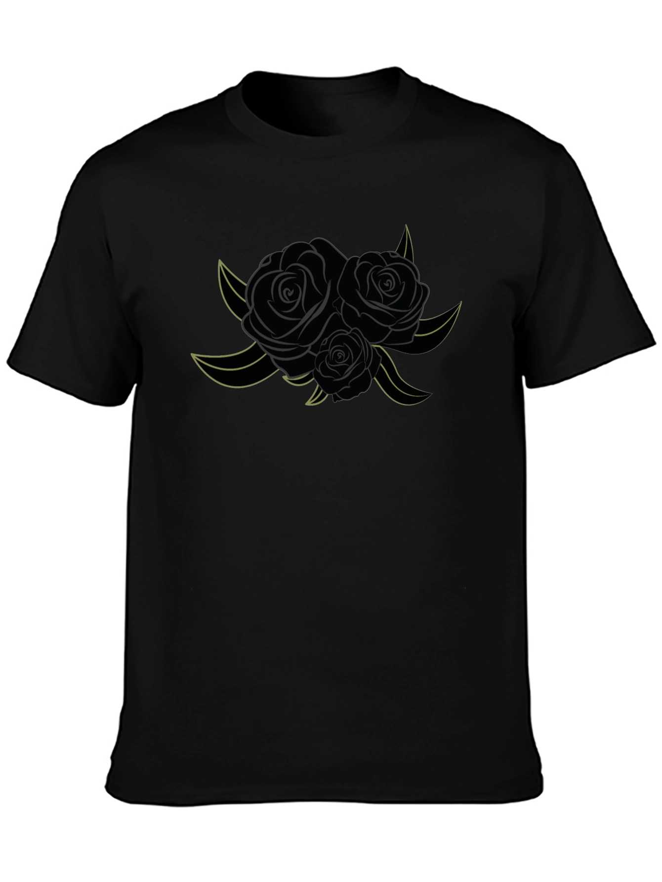 Black Roses Graphic Tee - Stylish & Trendy