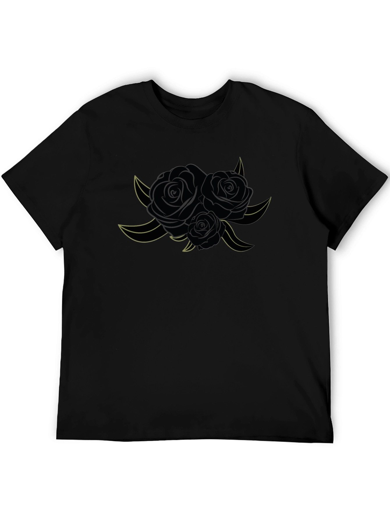 Black Roses Graphic Tee - Stylish & Trendy