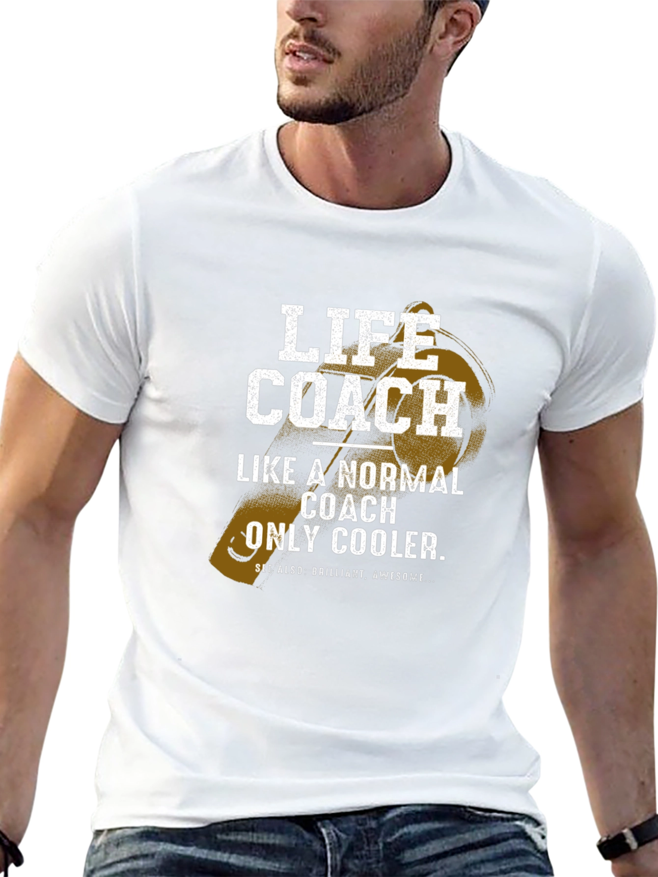 Life Coach T-Shirt - Normal Coach Only Cooler