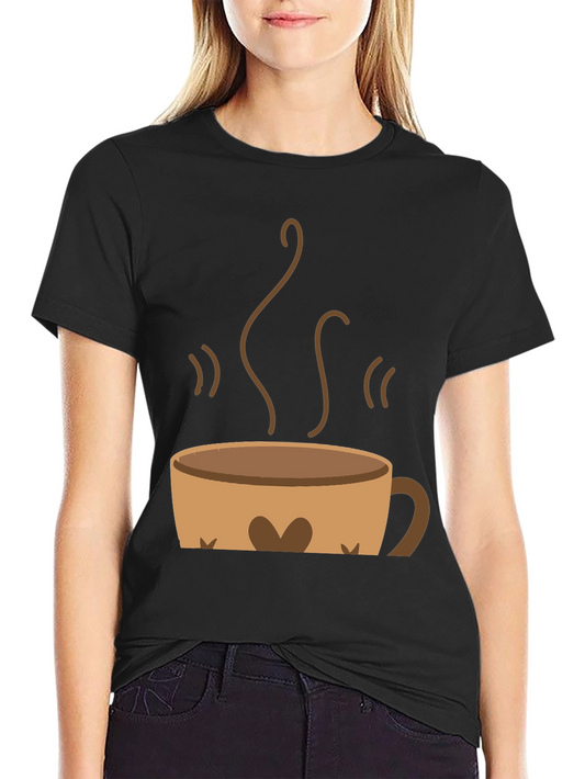Coffee Cup Graphic Tee - Brewtiful Design
