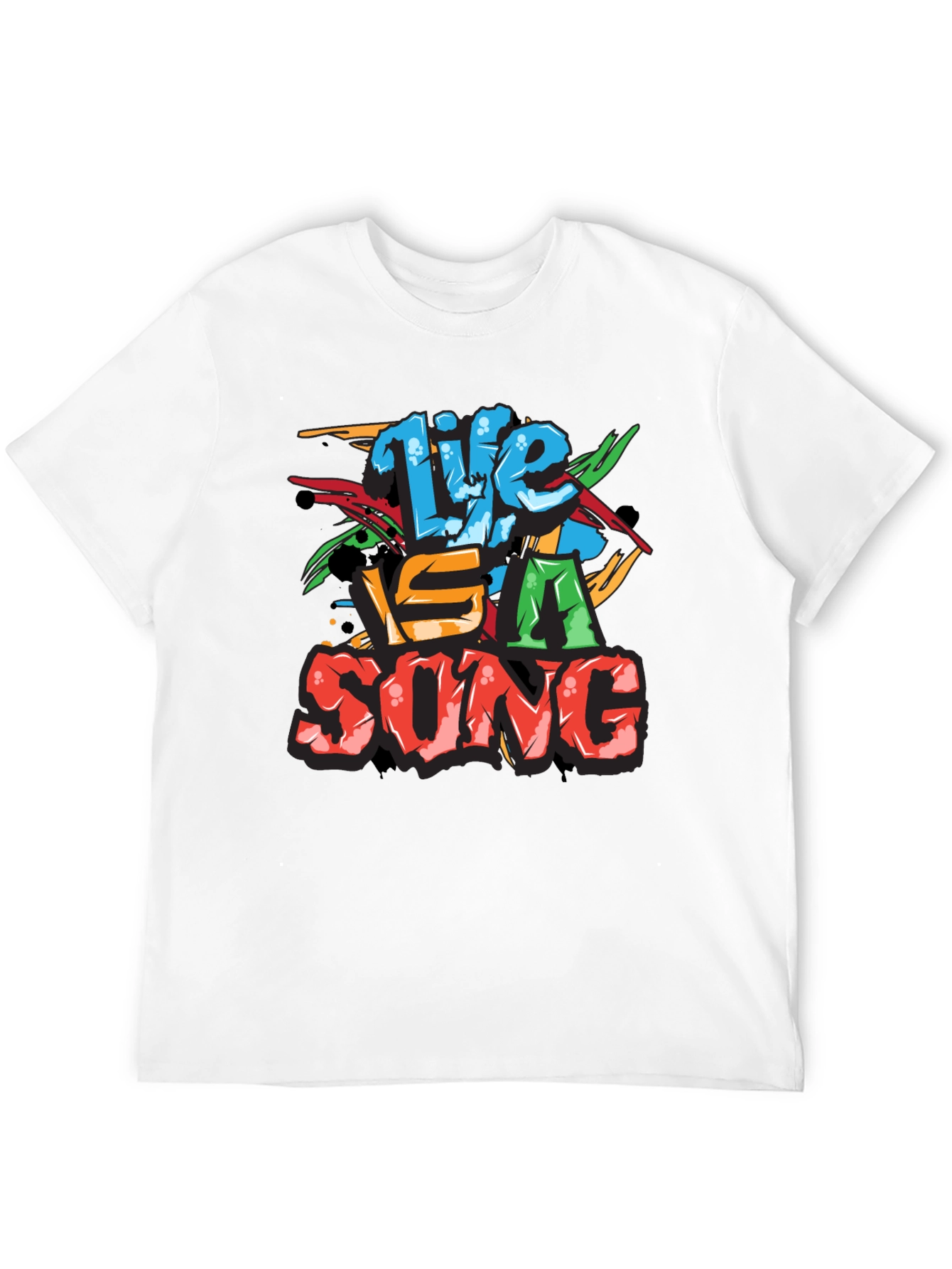Life is a Song Graphic T-Shirt