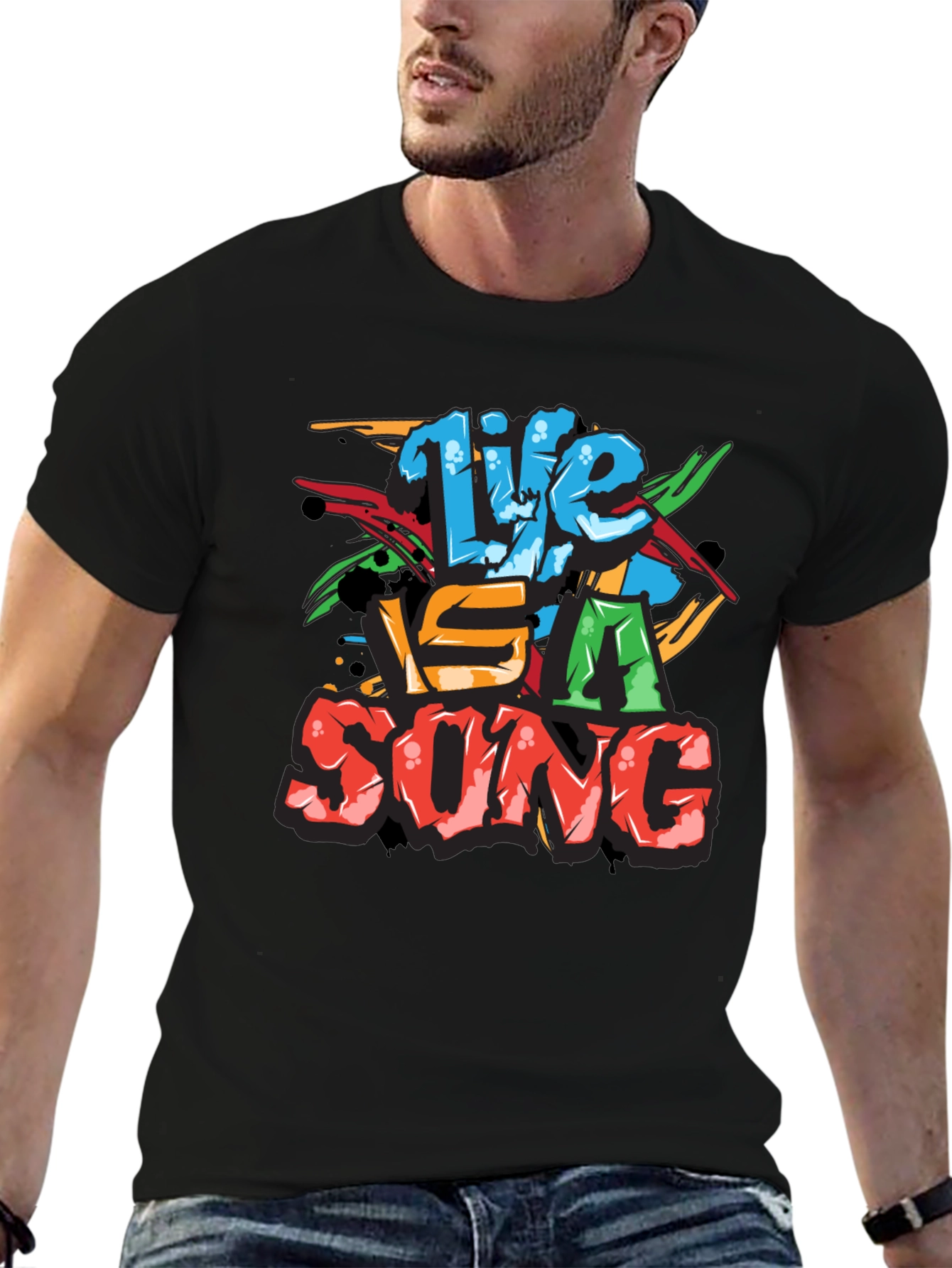 Life is a Song Graphic T-Shirt