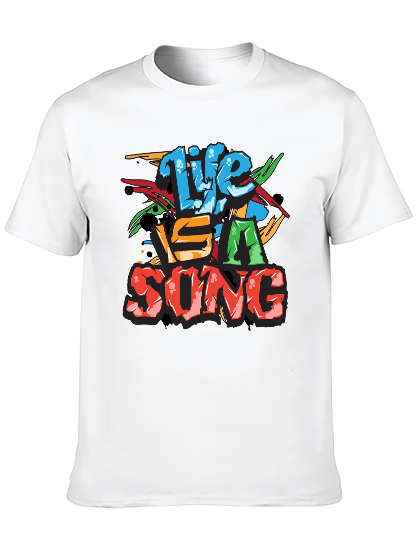 Life is a Song Graphic T-Shirt