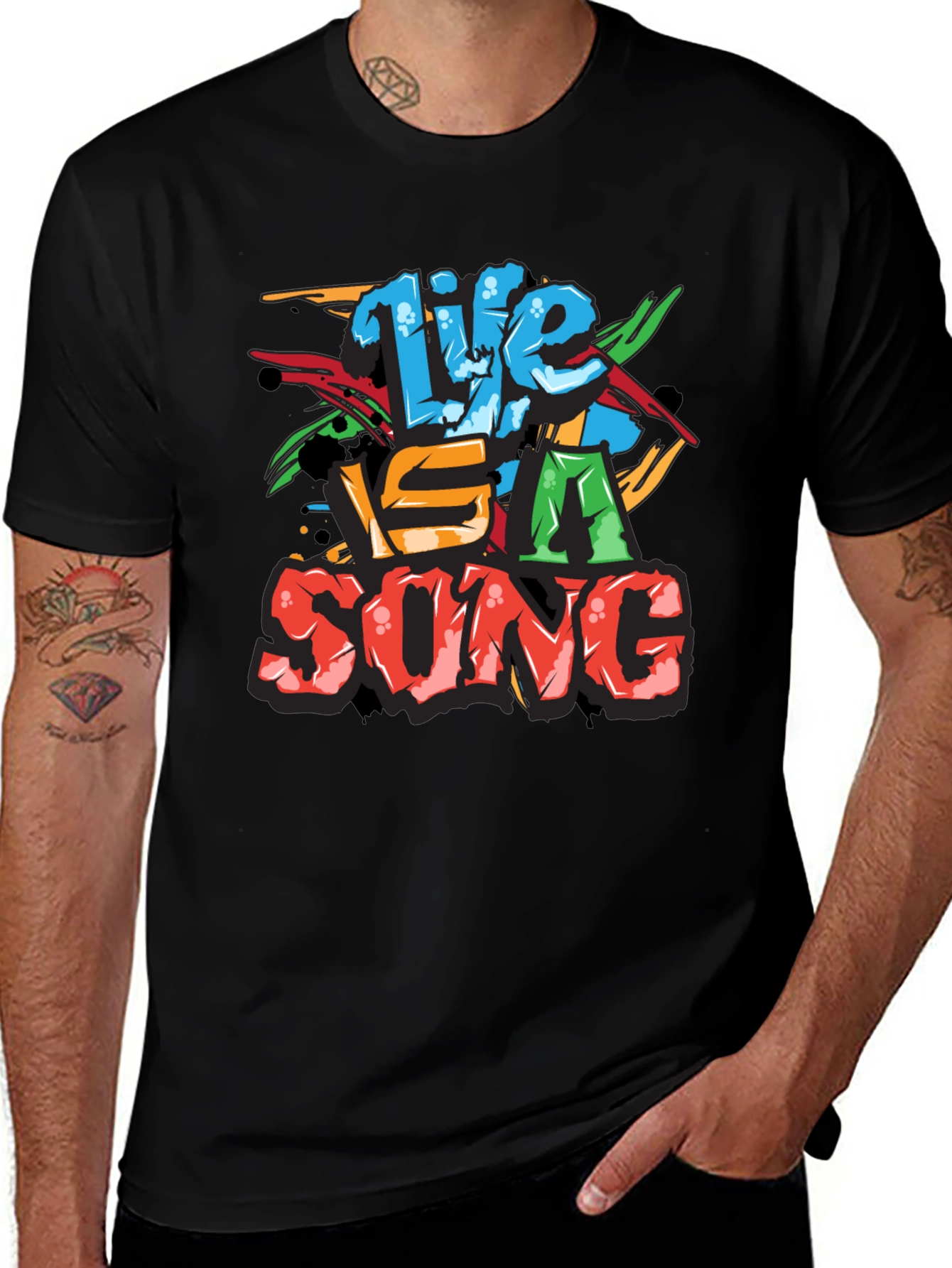 Life is a Song Graphic T-Shirt