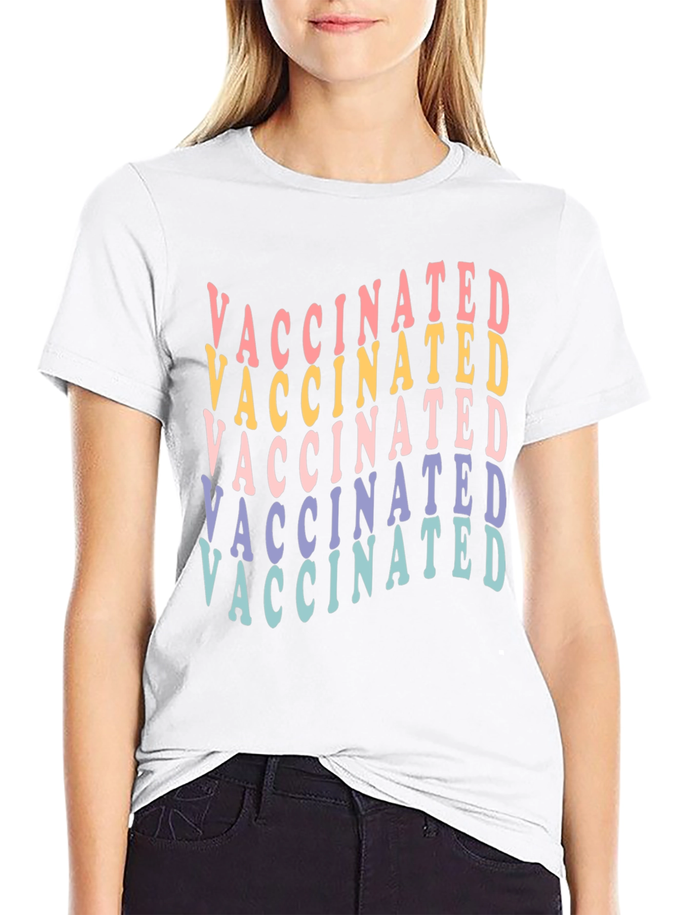Vaccinated Graphic Tee - Stylish & Comfortable
