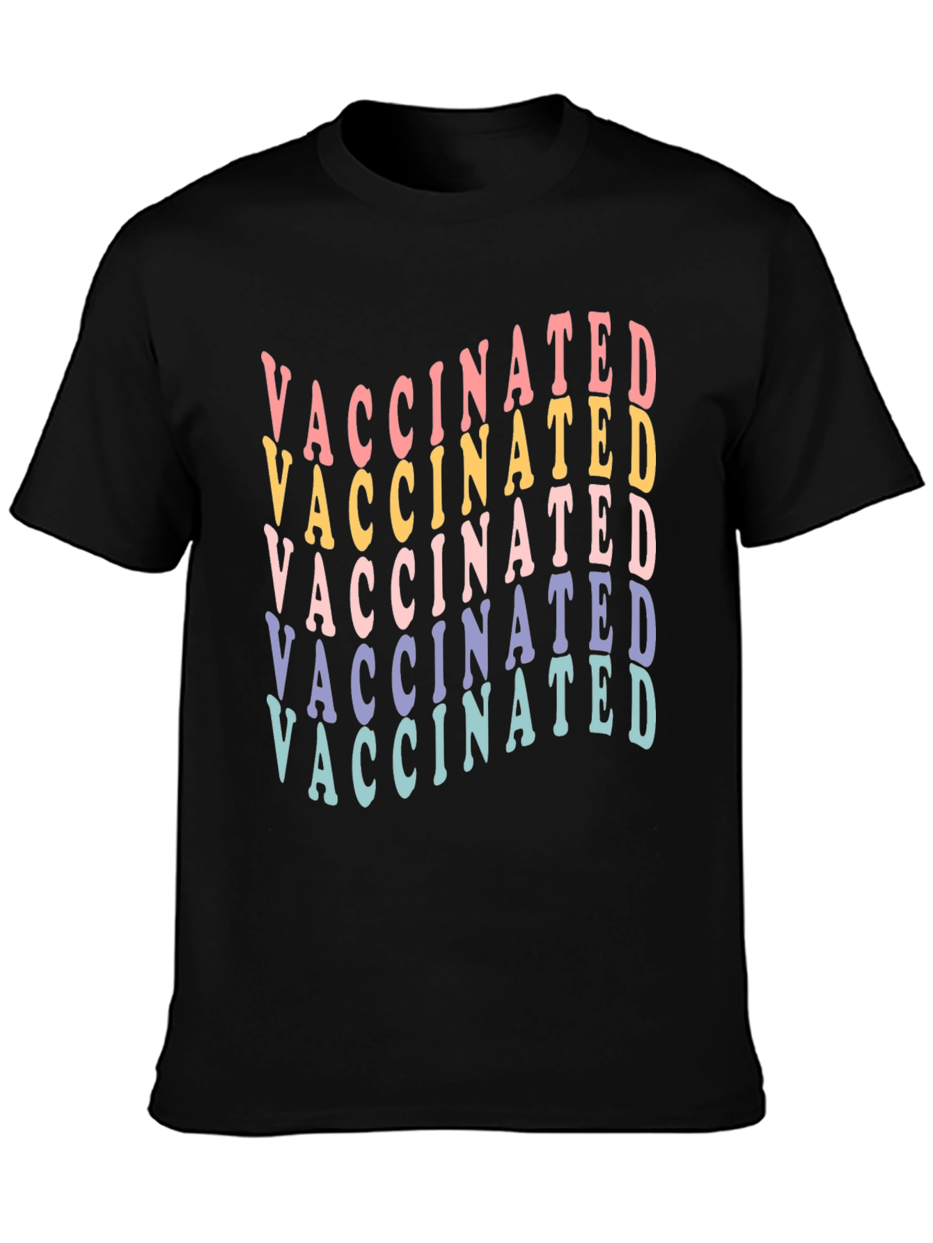Vaccinated Graphic Tee - Stylish & Comfortable