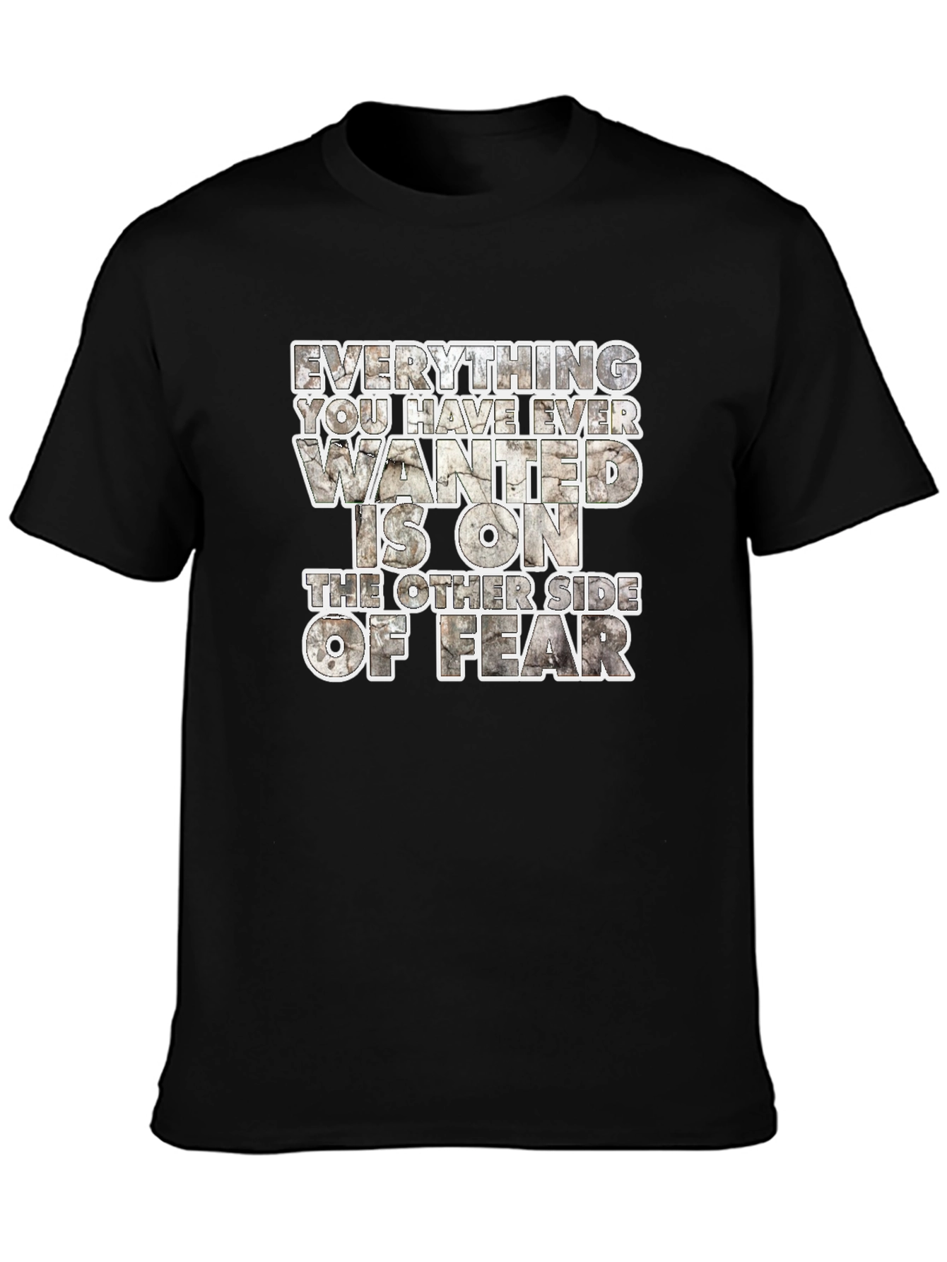 Motivational Graphic T-Shirt: Everything You Have Ever Wanted